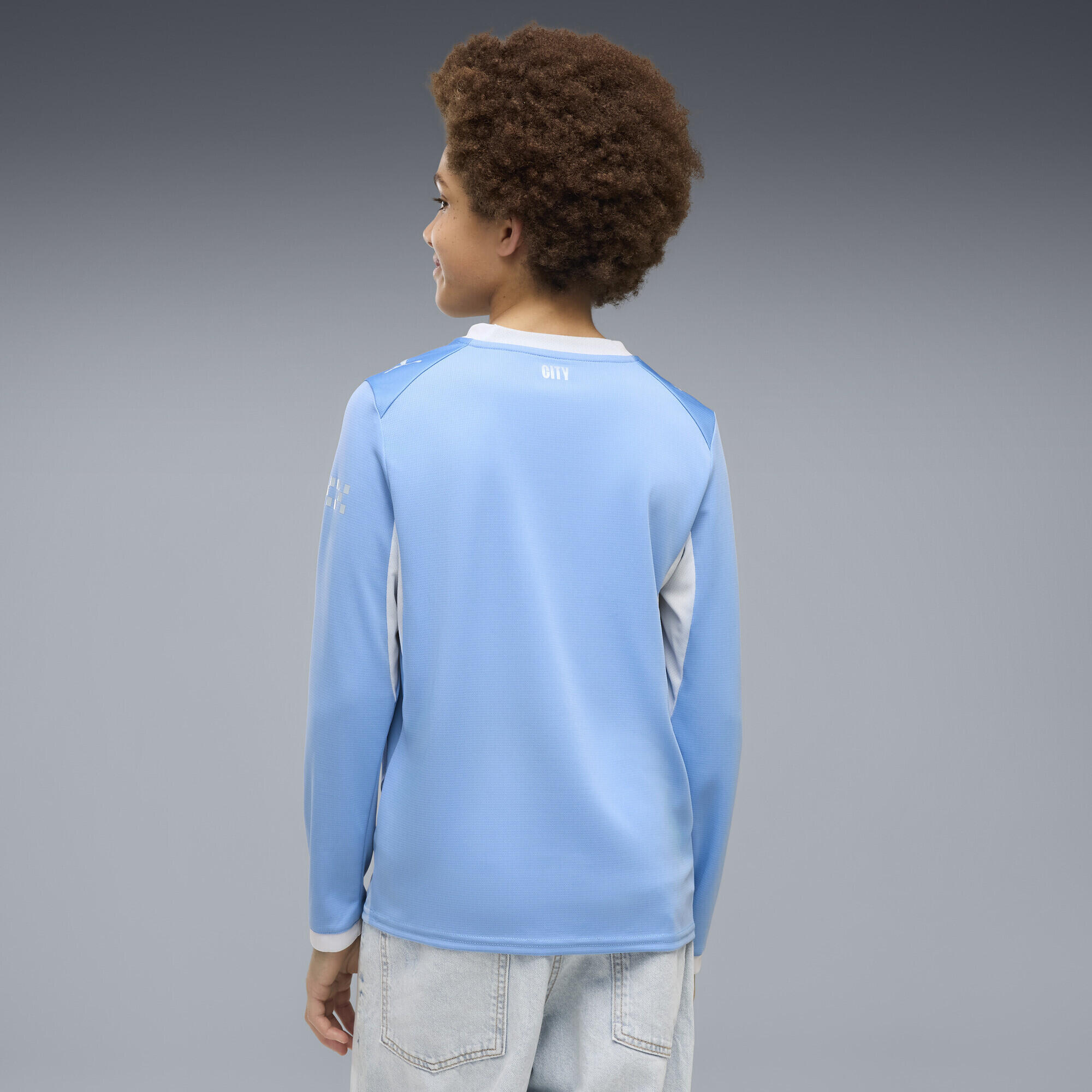 Camiseta de manga larga Manchester City 1.ª equipación 26/27 Niño PUMA 5/6