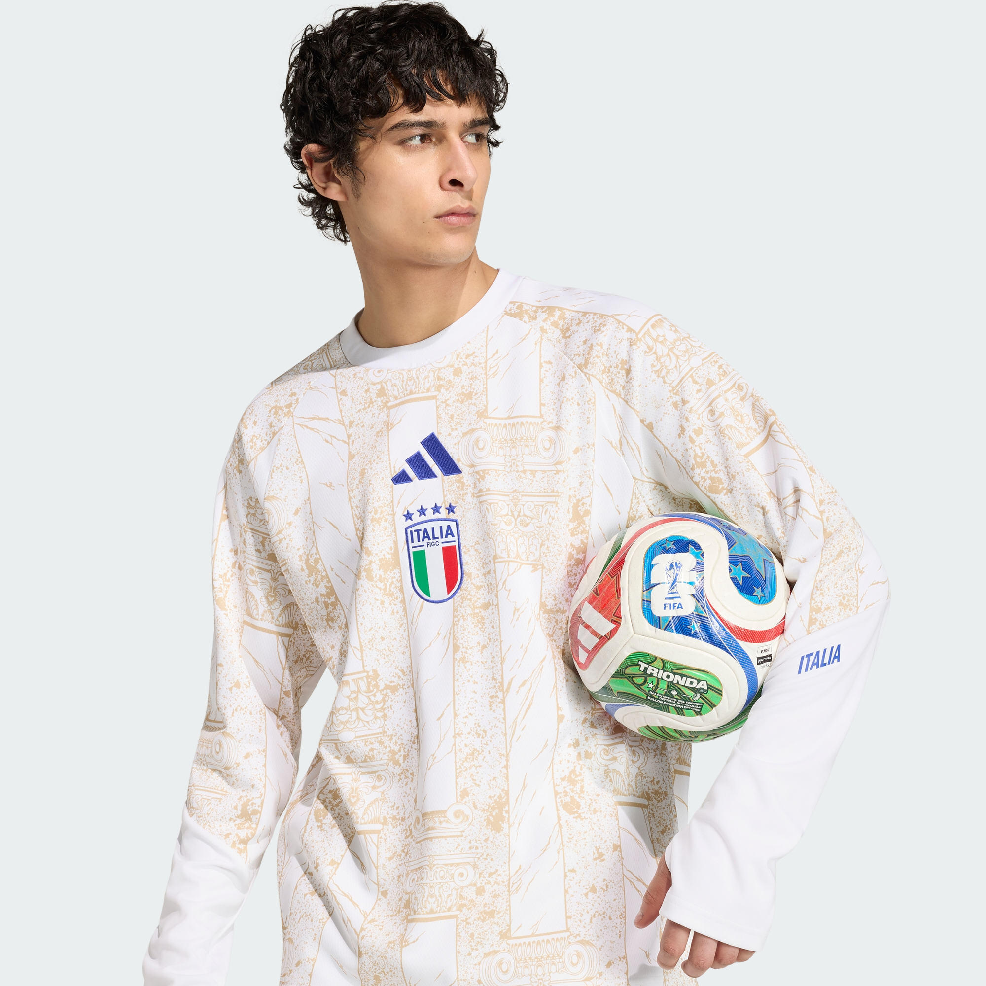 Italien 26 Pre-Match Heimsweatshirt 4/5