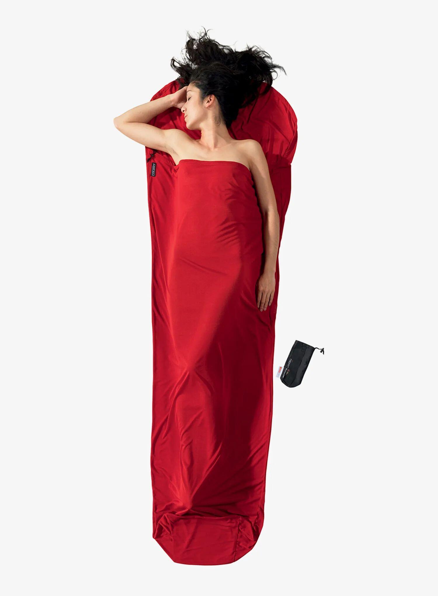 Wkładka do śpiwora Cocoon MummyLiner - Thermolight Radiator - lava 2/2