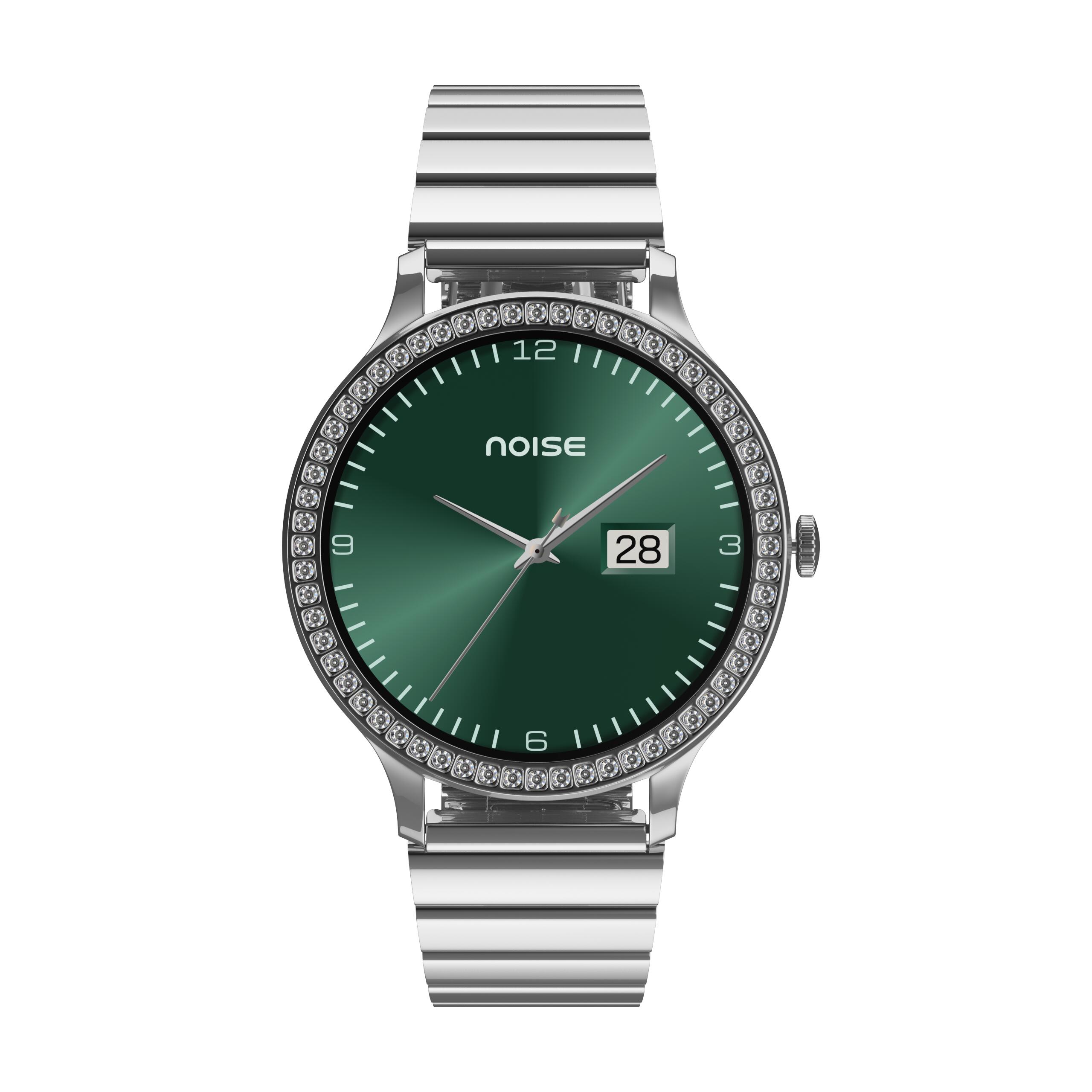 Slimme Horloge Smartwatch NOISE Diva Araya Iconic Zilver 3/4