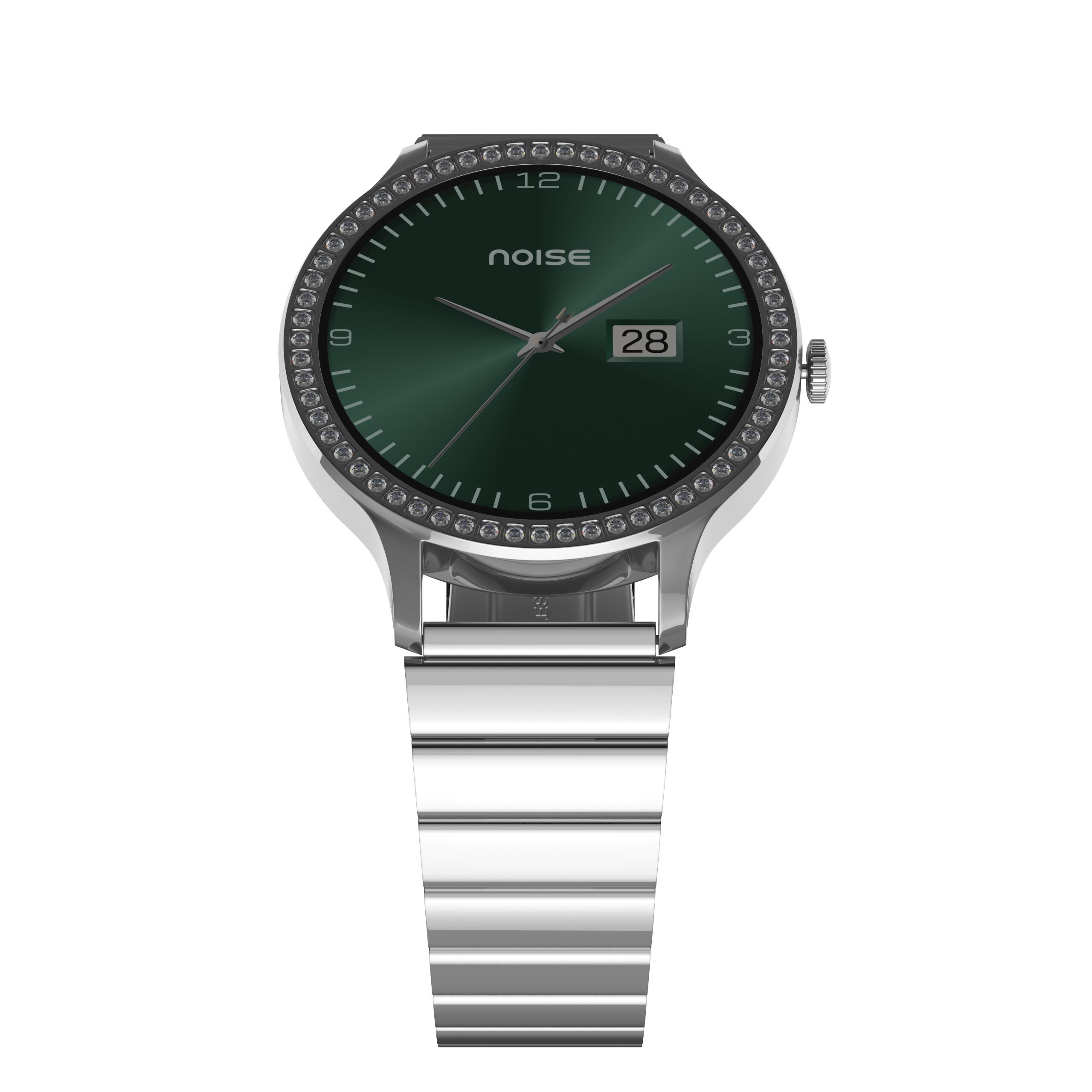 Slimme Horloge Smartwatch NOISE Diva Araya Iconic Zilver 4/4