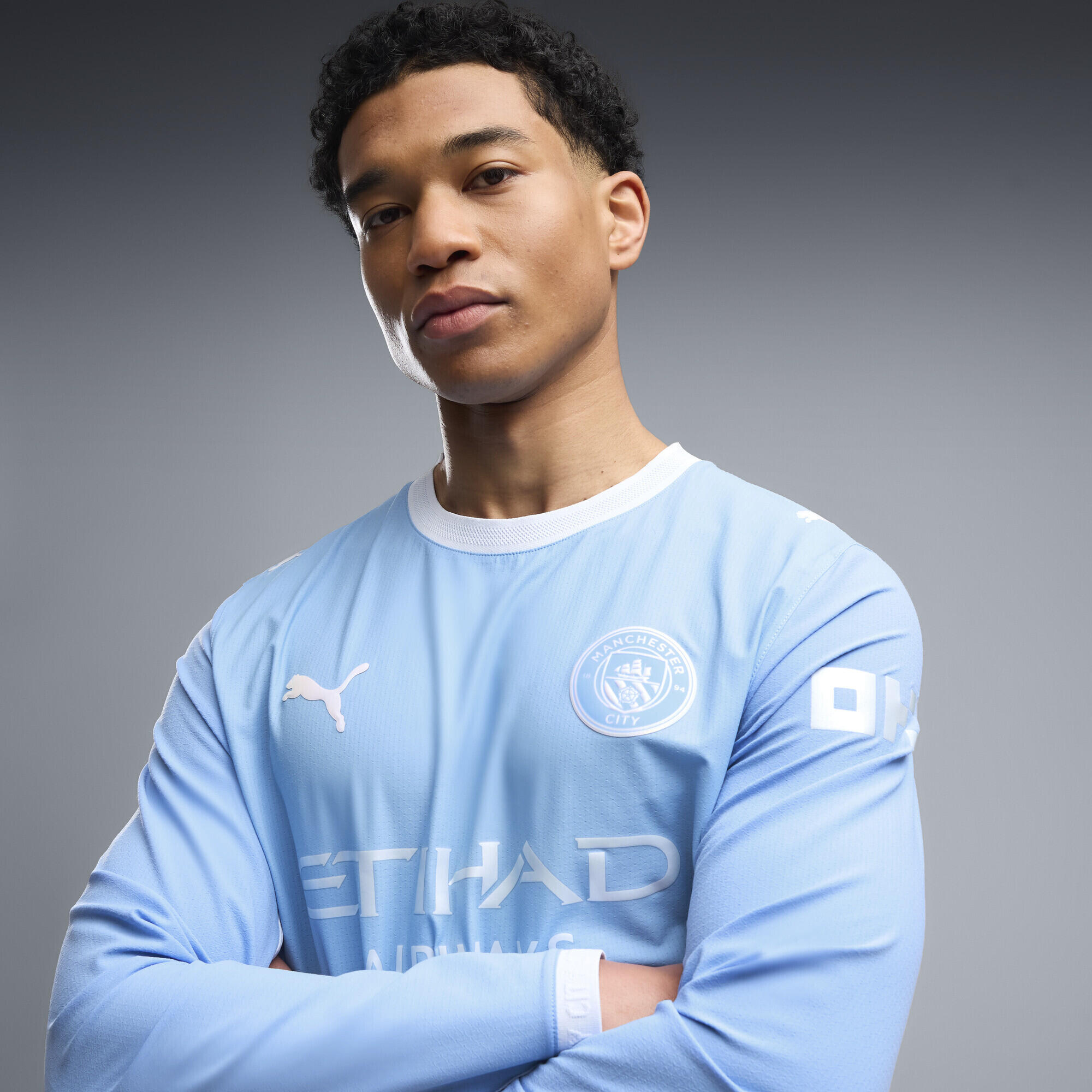 Manchester City 26/27 Authentic Langarm-Heimtrikot Herren PUMA 2/6