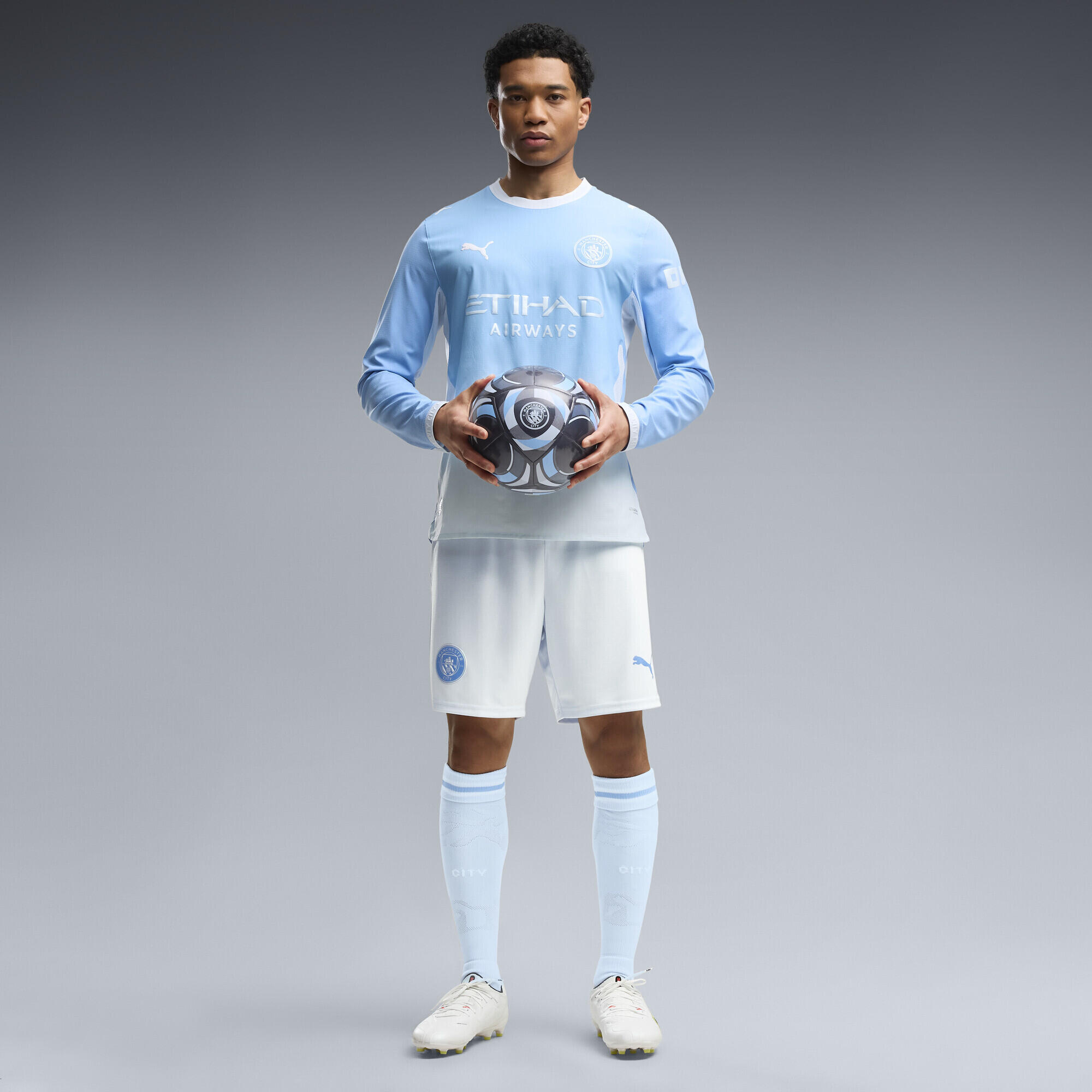 Manchester City 26/27 Authentic Langarm-Heimtrikot Herren PUMA 4/6