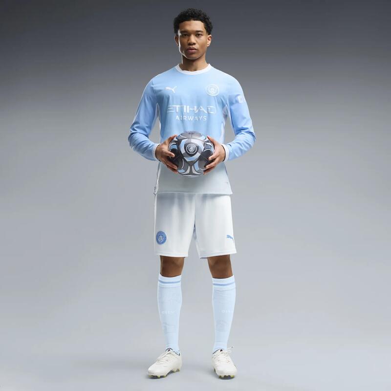 Tricou acasă mânecă lungă Man City 26/27 Authentic Bărbați PUMA