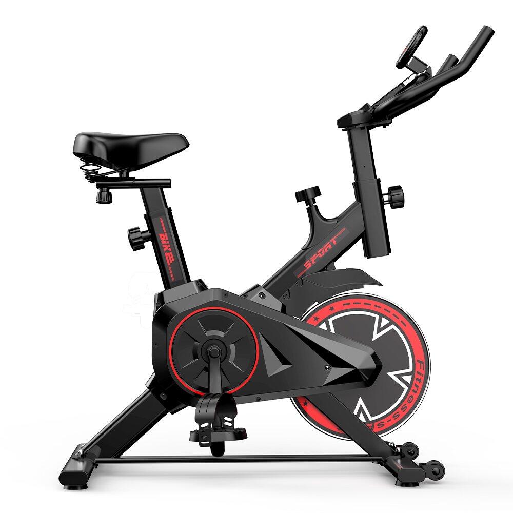 Formill QK-101 Bicicleta de casa silenciosa correia LCD ajustável 120kg 1/6
