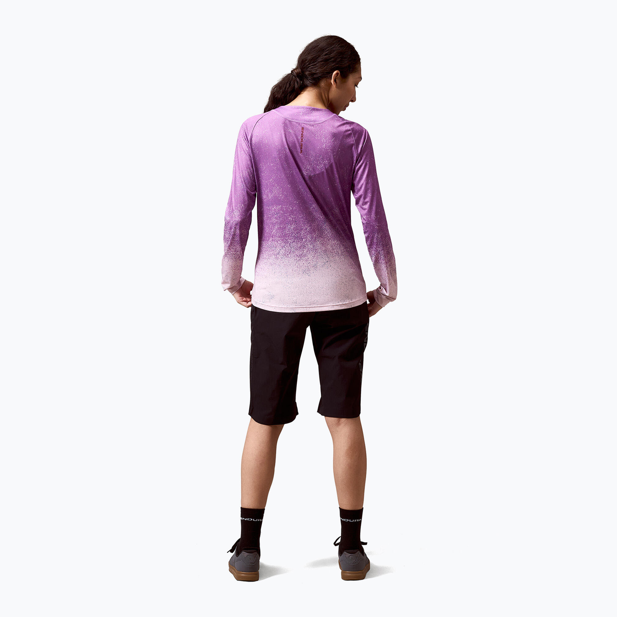 Longsleeve rowerowy damski Endura Singletrack Print W 4/5