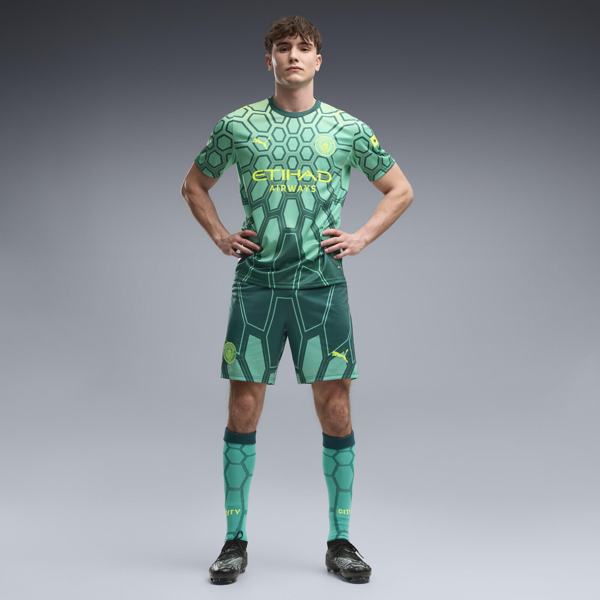 Manchester City 26/27 keepersshort voor heren PUMA 2/5