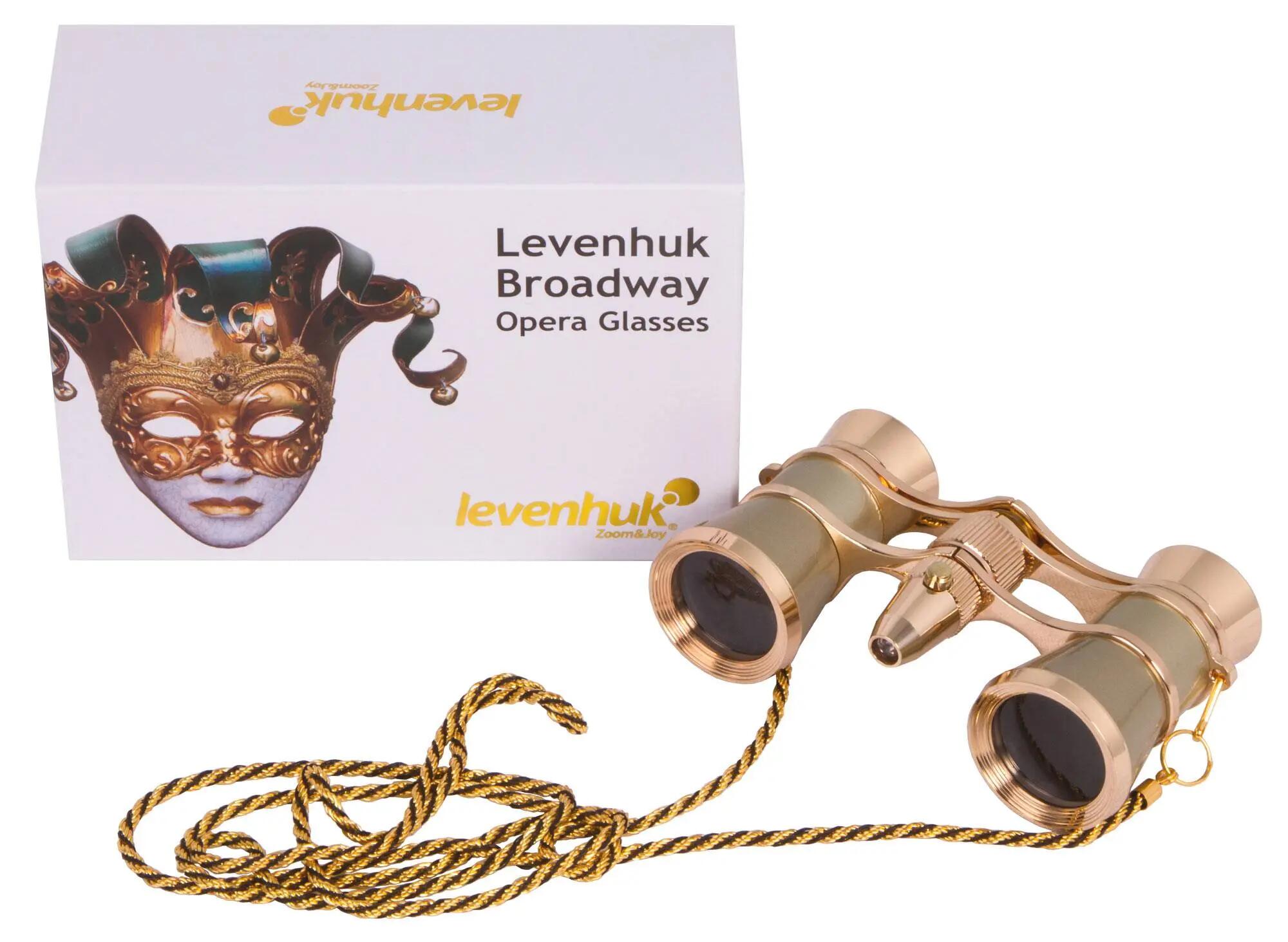 Binocolo da teatro Levenhuk Broadway 325F (con luce LED e cordoncino da collo) 3/15