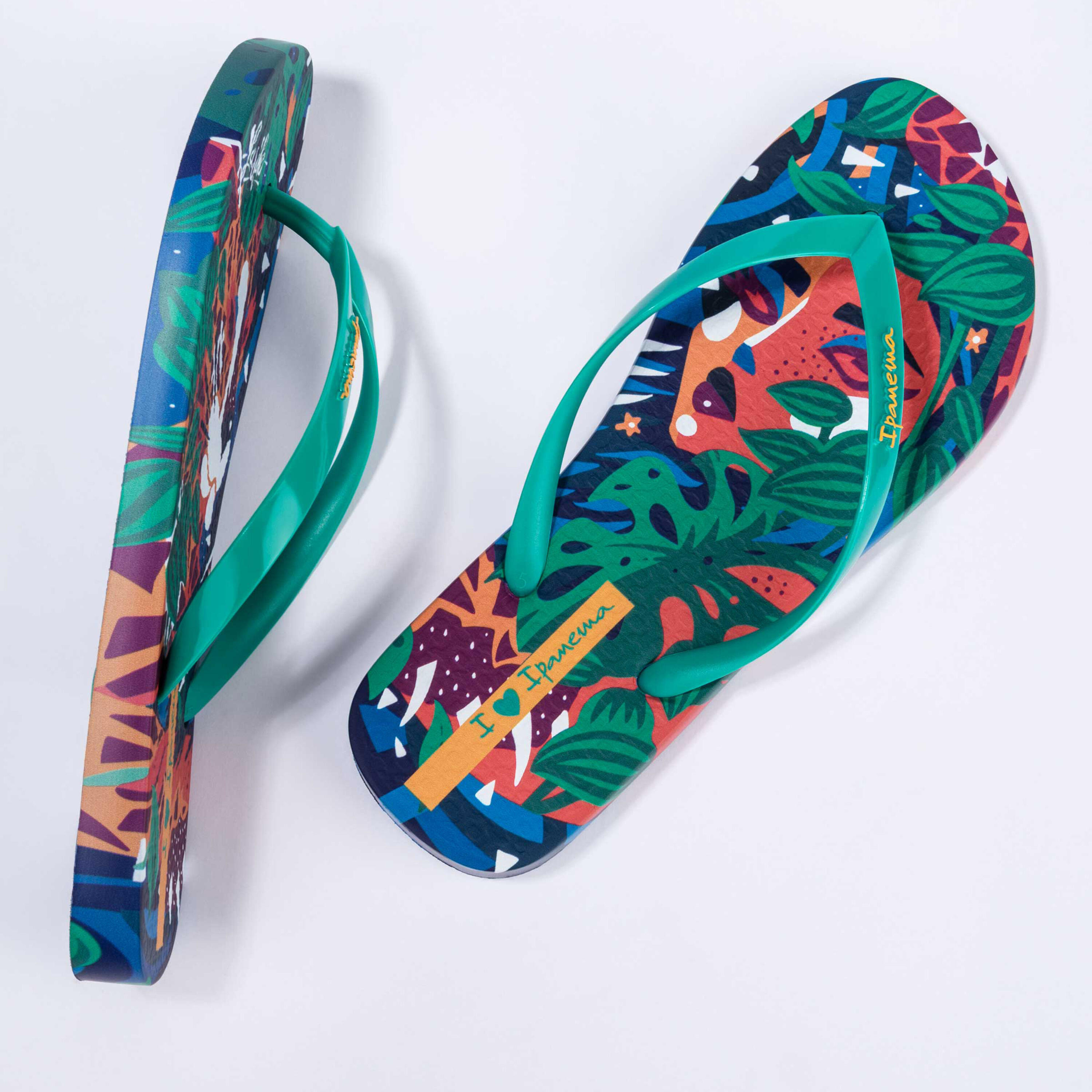 GRAFFITI V FEM - Zehentrenner - Flip-Flops - Badelatschen - Damen 2/3