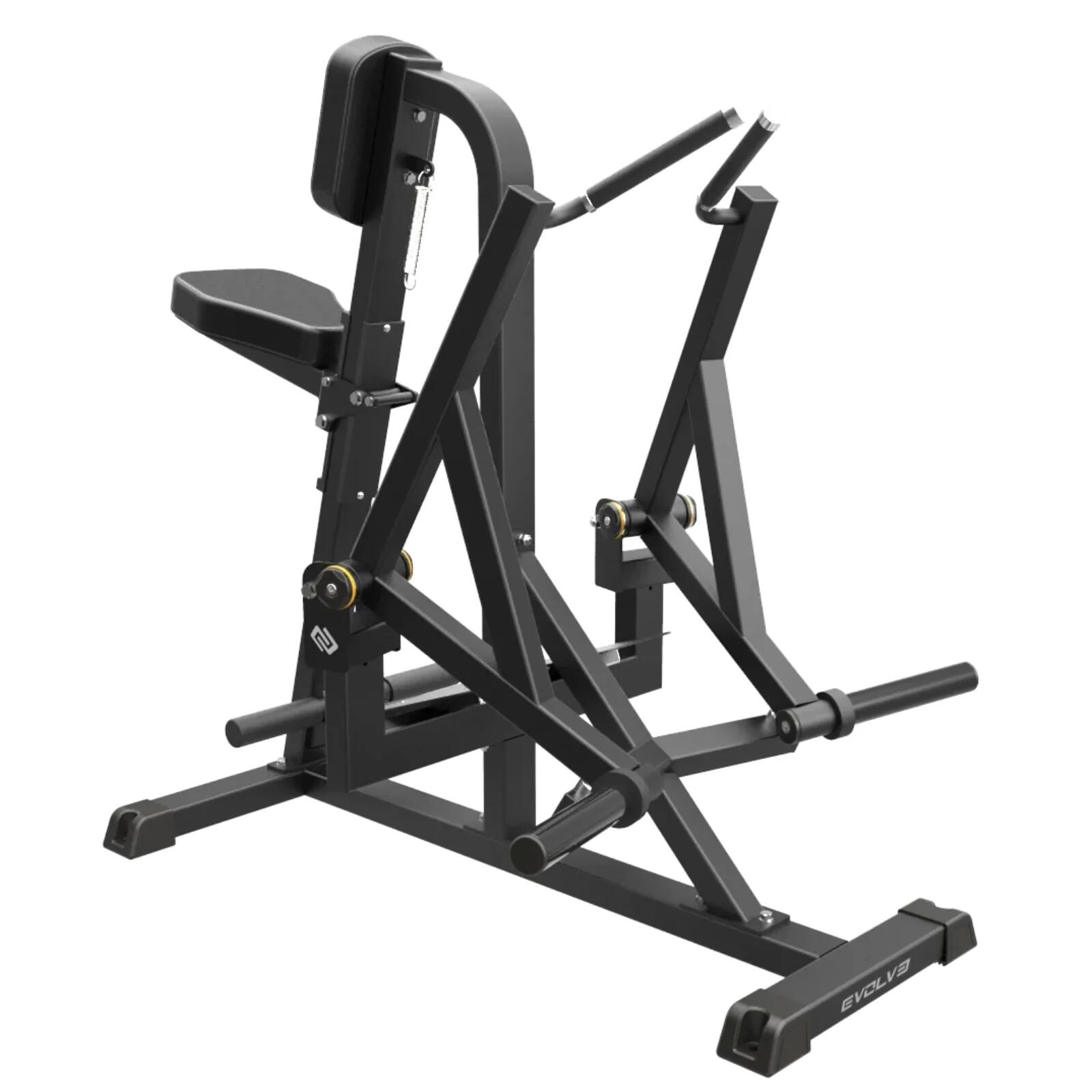 Evolve Econ Series Plate Loaded Seated Row – Macchina per rematore da seduto 3/3