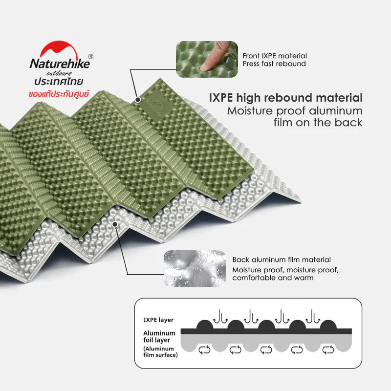 Naturehike Matelas pliable en mousse - couche d'aluminium 4/6