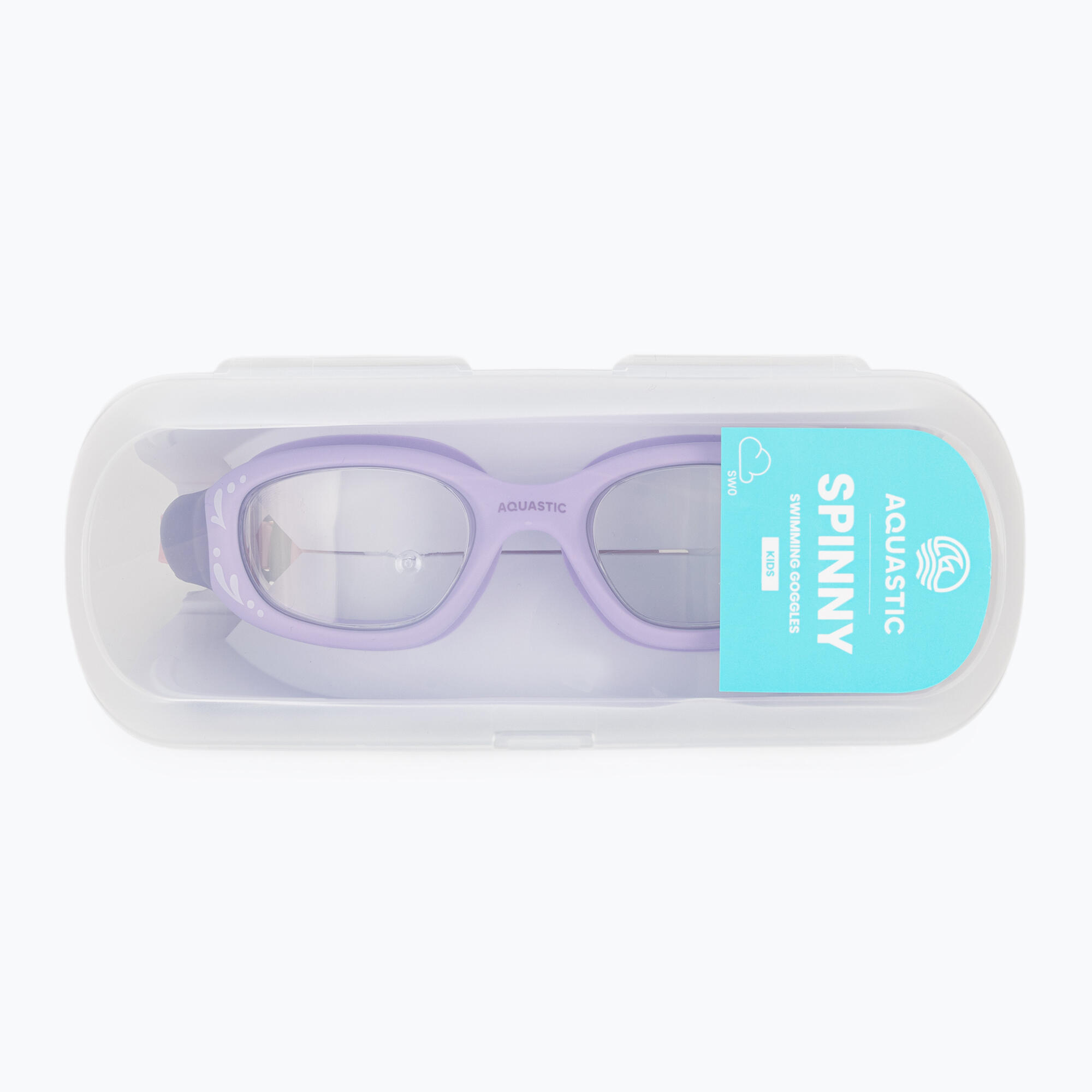 Lunettes de natation pour enfants AQUASTIC Spinny 6/7