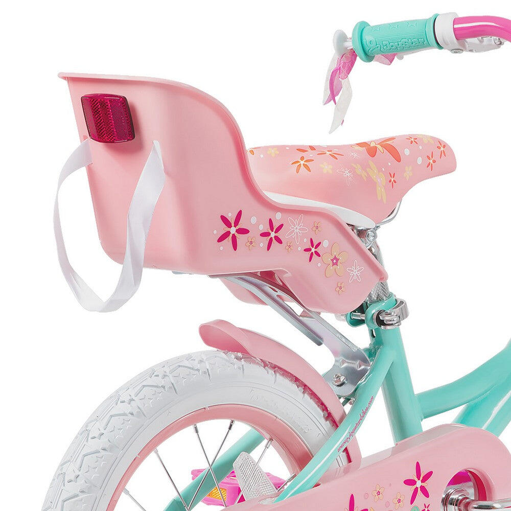 Fille Cyclisme Vélo Enfant avec petites roues panier porte-poupée 12" 6/6