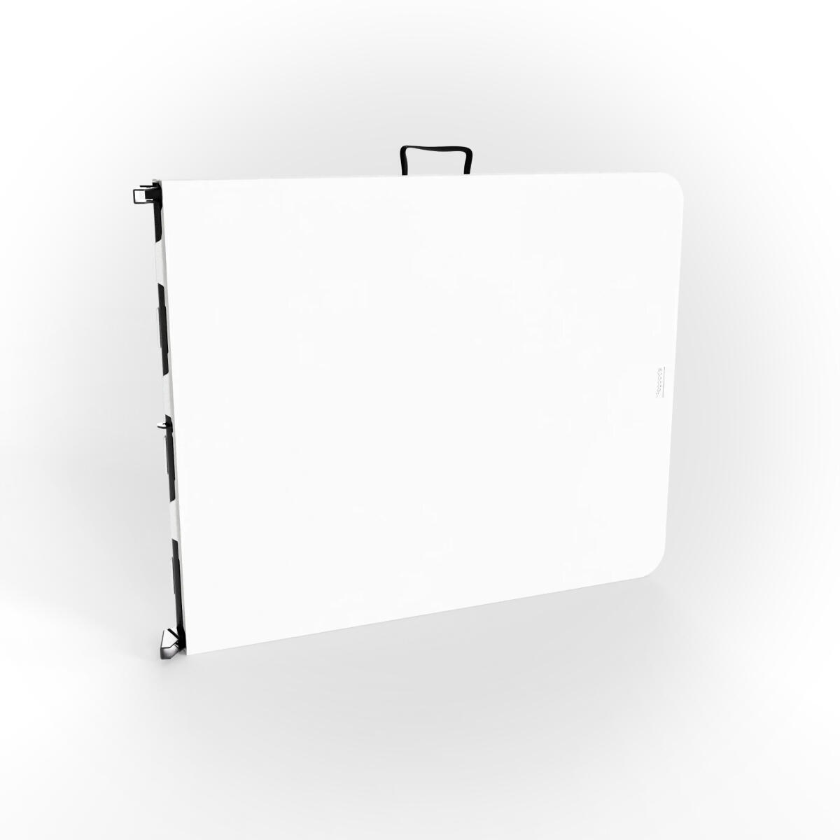 Inklapbare picknickset - tuintafel met 2 banken - weerbestendig - Wit 5/6