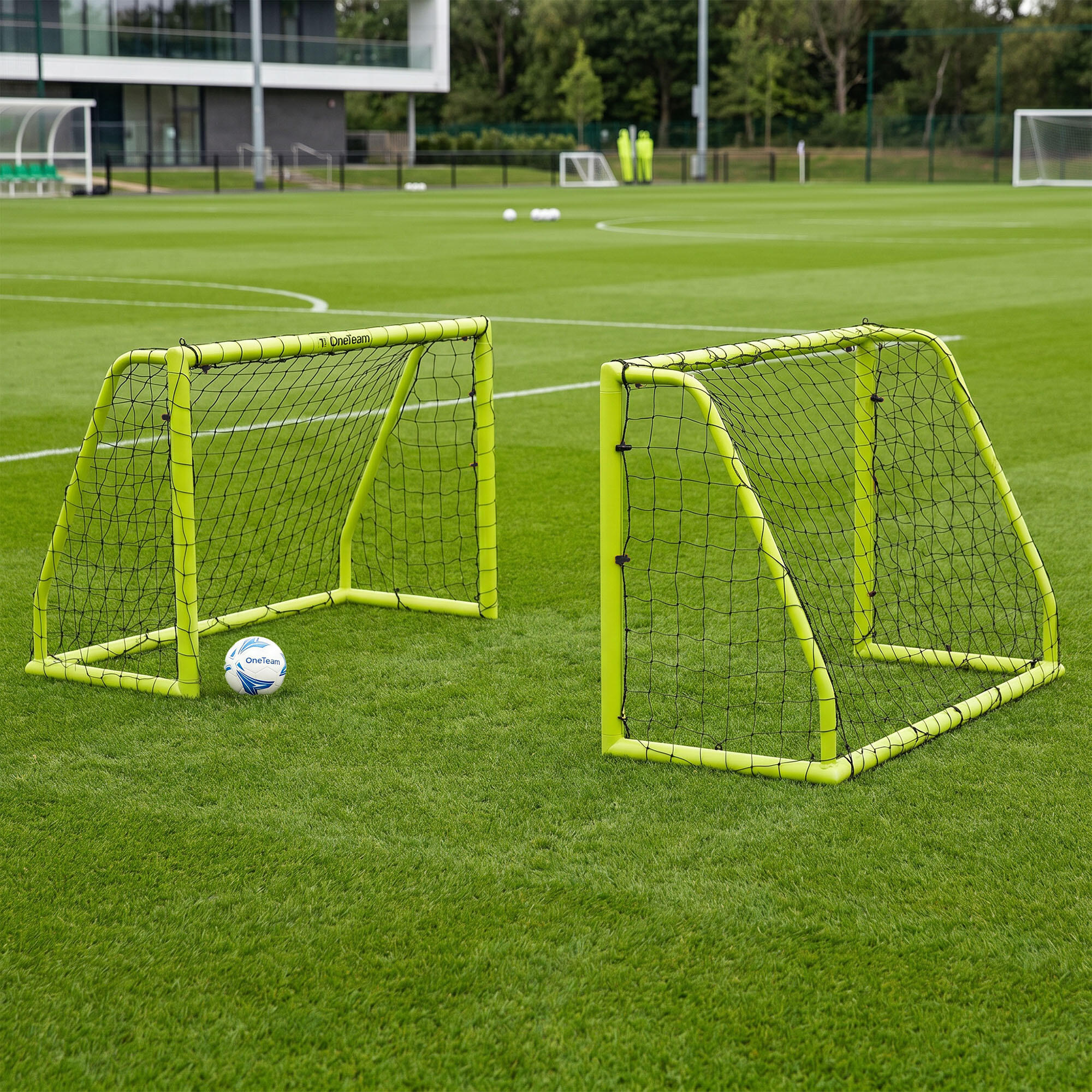 Porta da calcio OneTeam PVC OT-B4W007 182 x 120 6/7