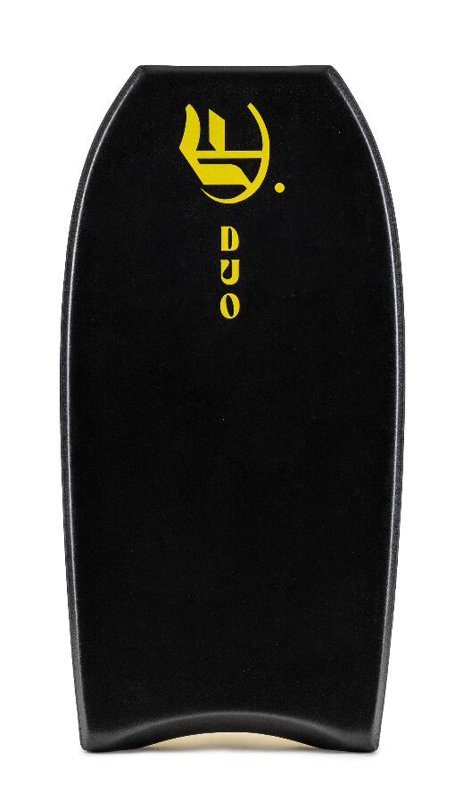 Empire DUO PE Bodyboard Zwart/Geel 41 2/3