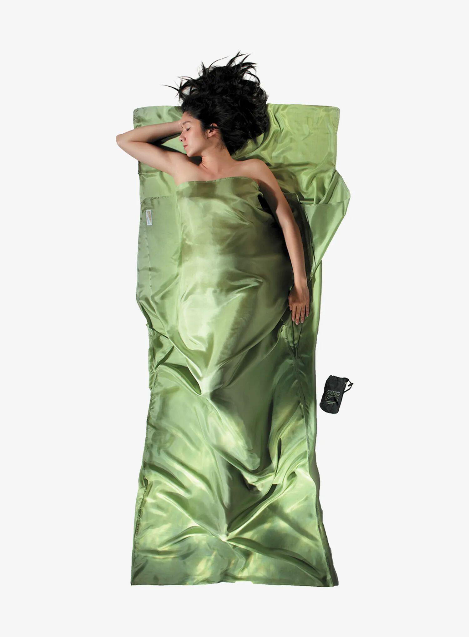 Wkładka do śpiwora Cocoon TravelSheet - Insect Shield - Silk - vine 4/6