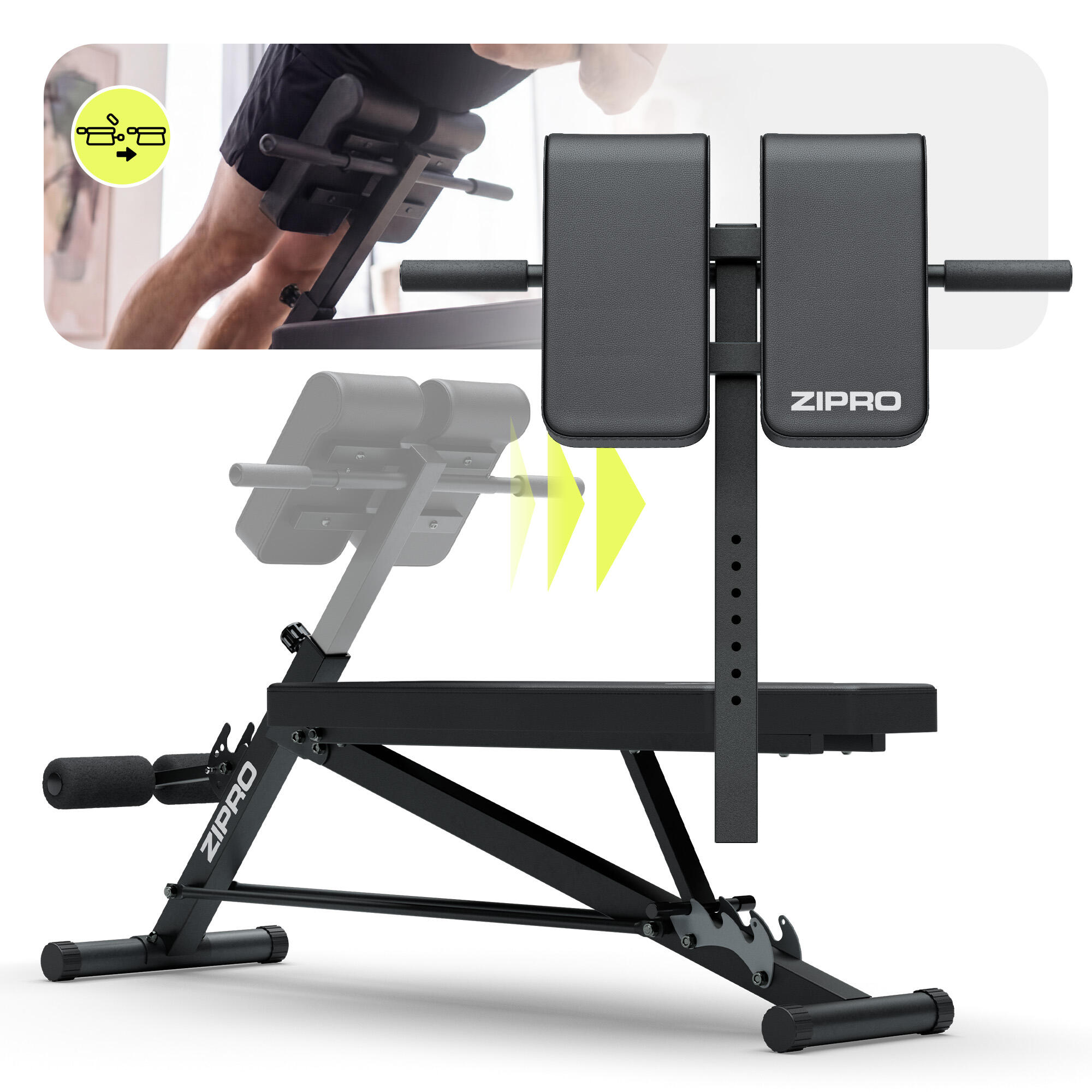 Lavice ZIPRO Core Rookie s opěrkou na biceps 4/7