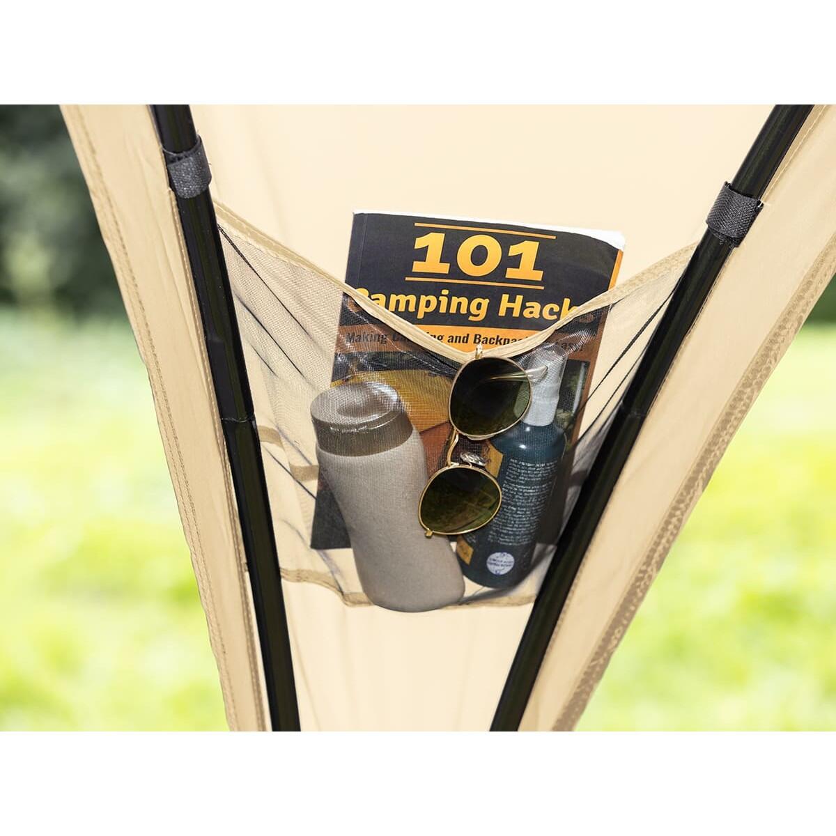 Pavillon Ascot 350 Technisch katoen - 3,50 x 3,50 m - 230 cm stahoogte 6/7