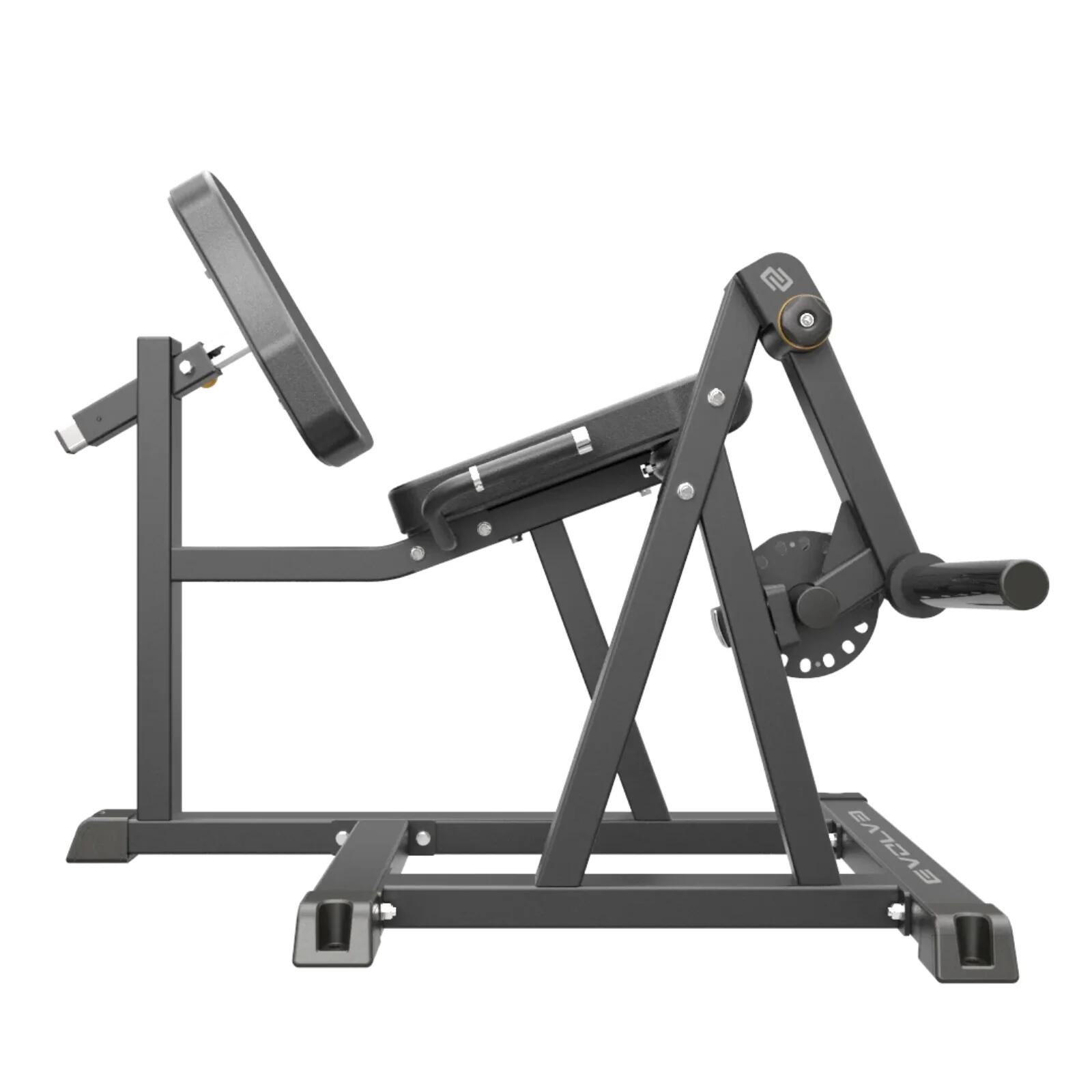 Evolve Econ Series Plate Loaded Seated Leg Extension – Macchina Leg Extension 3/3