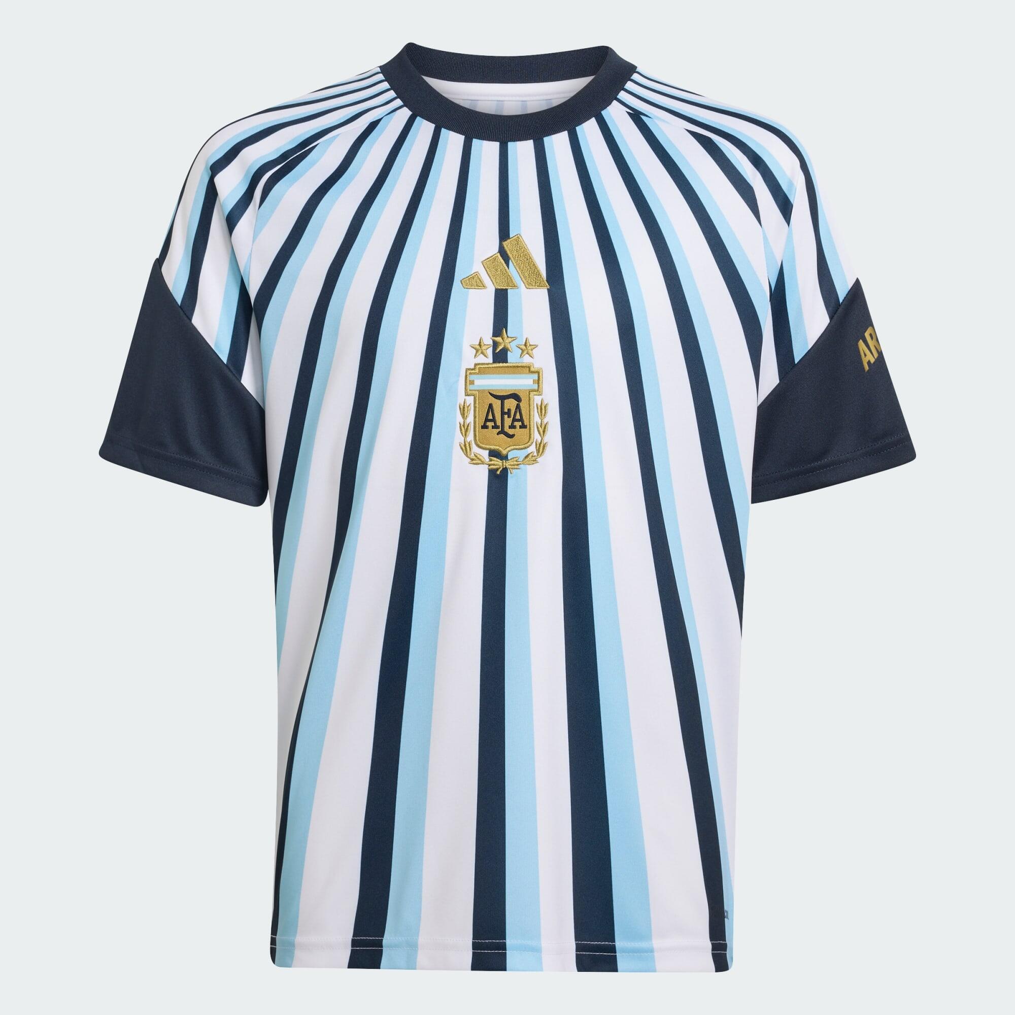 Maglia pre-partita Home Argentina 26 per bambini e bambine 2/6