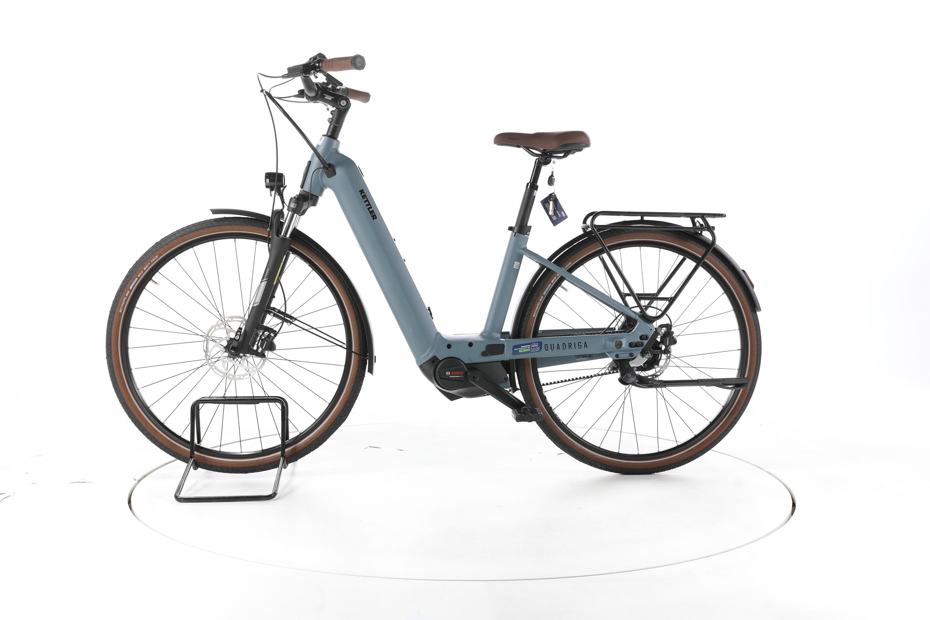 Tweedehands - Kettler Quadriga P5 Belt RT City E-Bike 2024 - Zeer goed 6/7