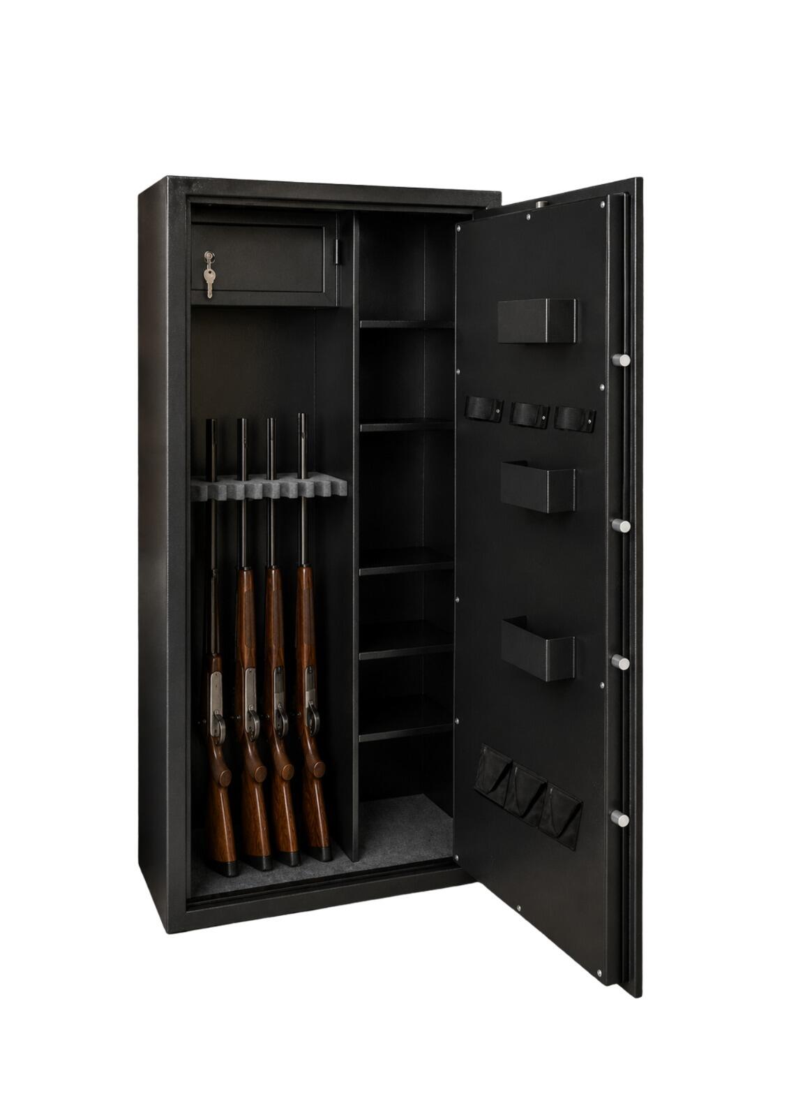 Armoire à fusils Tresorsafe 15 armes avec coffre intérieur 2/7