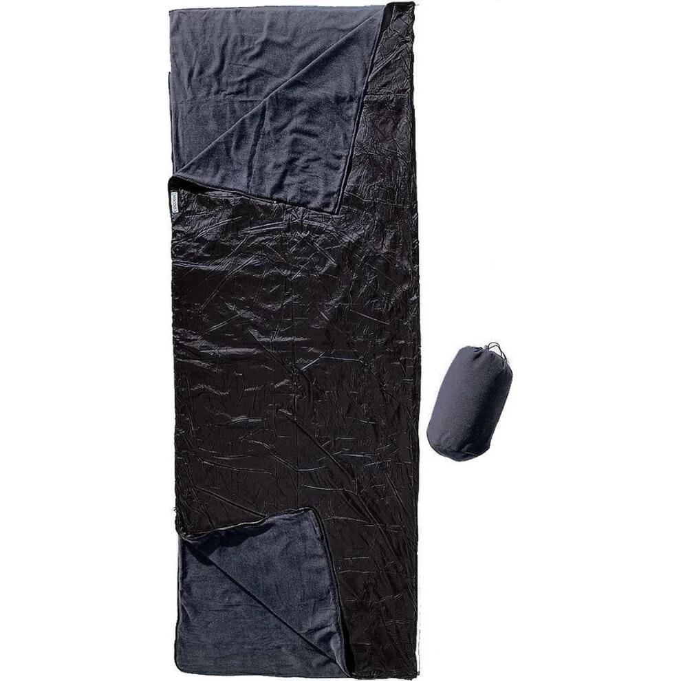 Cocoon Outdoor Blanket Sleeping Bag Black Slate Blue