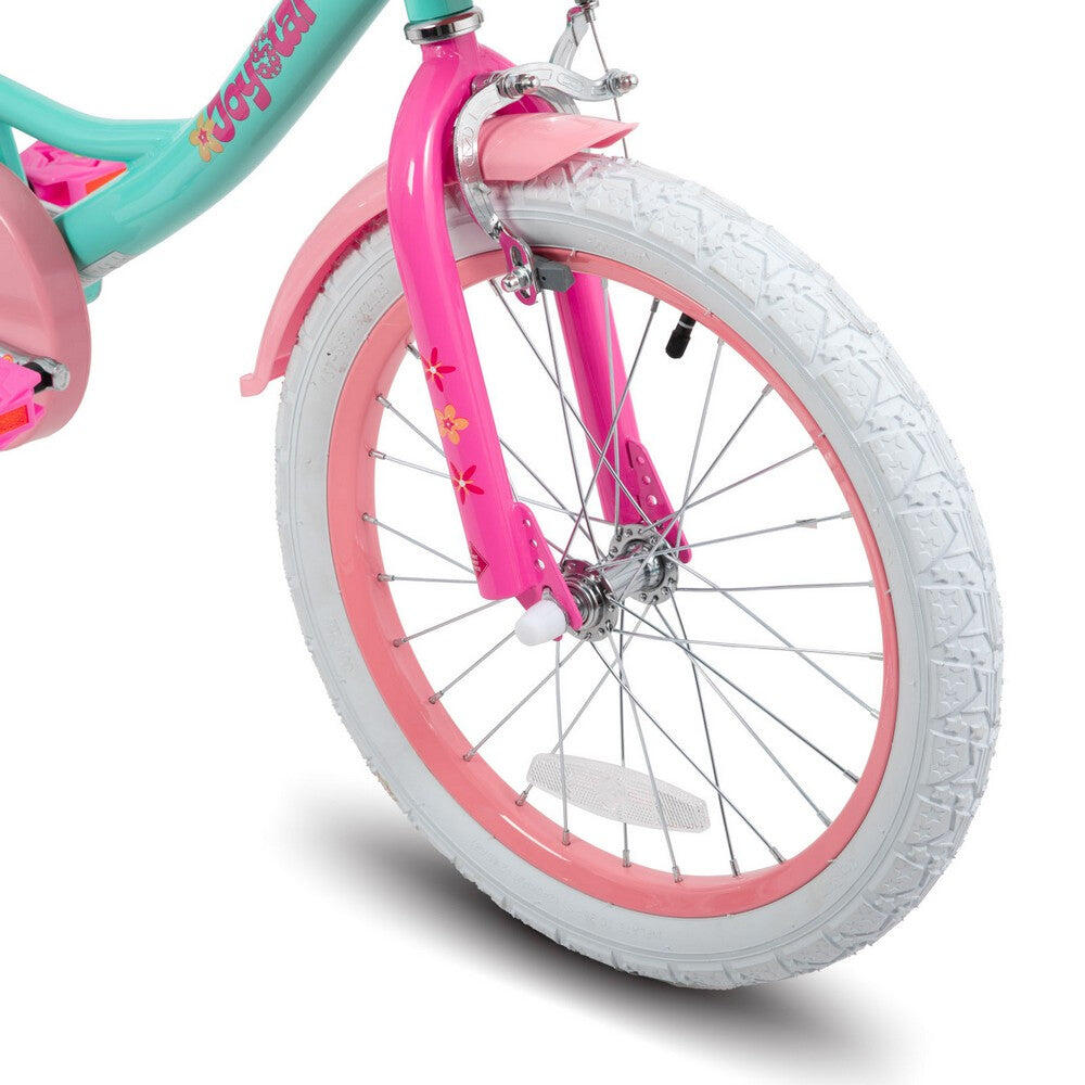 Fille Cyclisme Vélo Enfant avec petites roues panier porte-poupée 18" 2/4