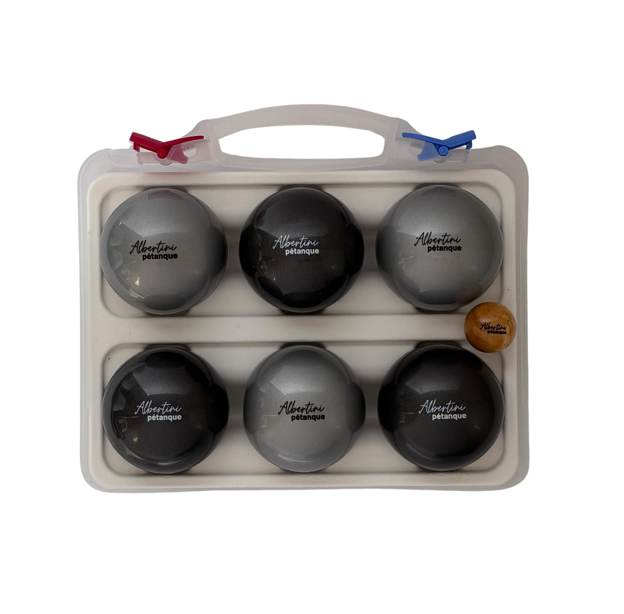 KIT 6 BOULES PETANQUE SOUPLES INTERIEUR EXTERIEUR 2/5