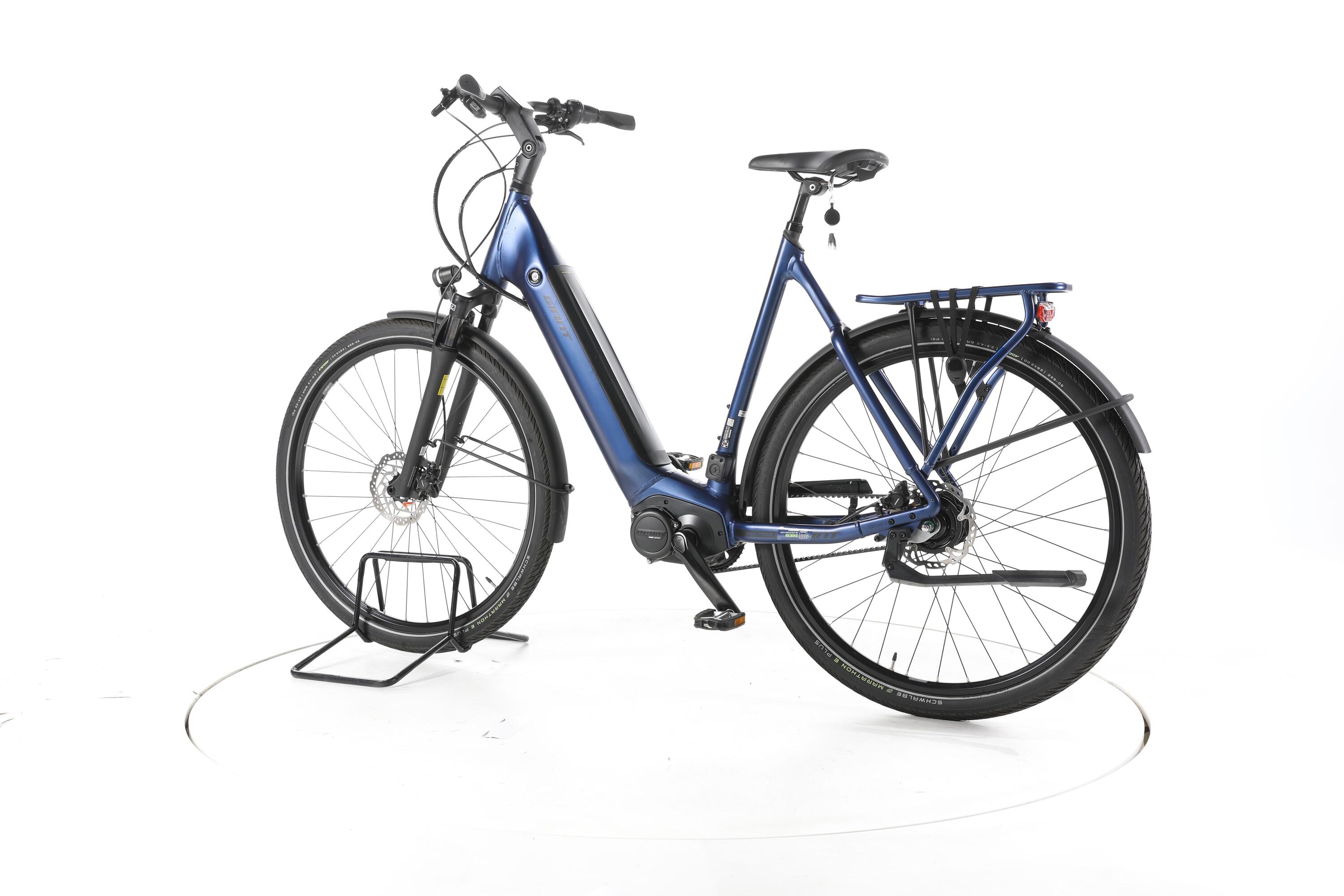 Tweedehands - Giant Daily Tour E+1 City E-Bike Lage instap - Zeer goed 7/7