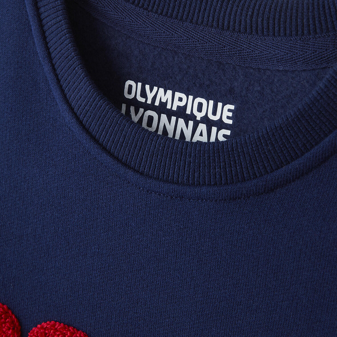 Sweatshirt -Rouge & Bleu- Bleu Marine Enfant 5/5