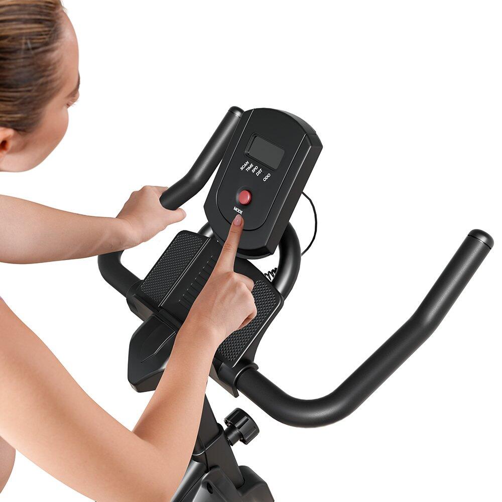 Formill QK116C Bicicleta magnética 6KG volante 8 níveis silenciosa 130kg 3/6