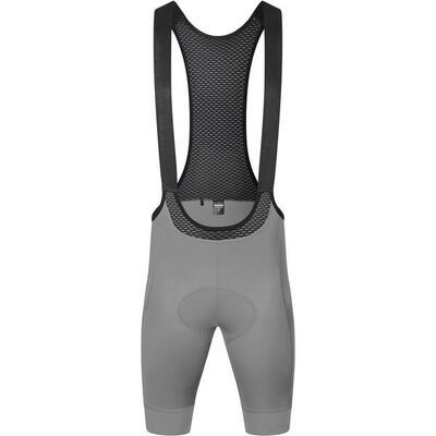 Fietsbroek kort met bretels pacr gripgrab man grijs - maat 2xl