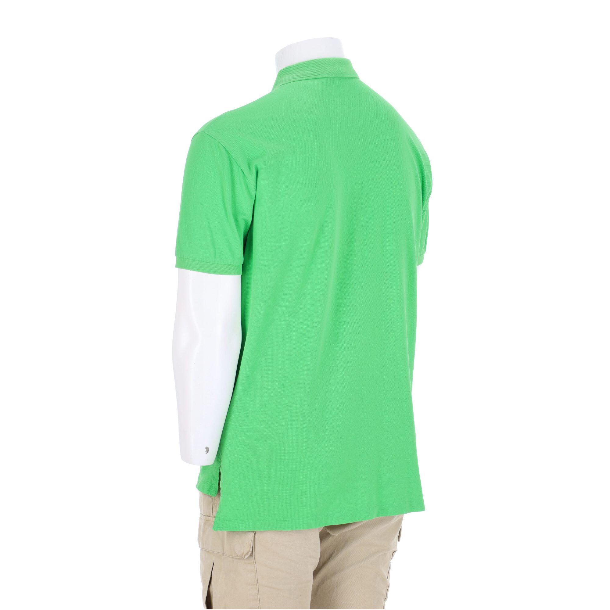 Polo maniche corte uomo verde fluo Polo Ralph Lauren 5/7