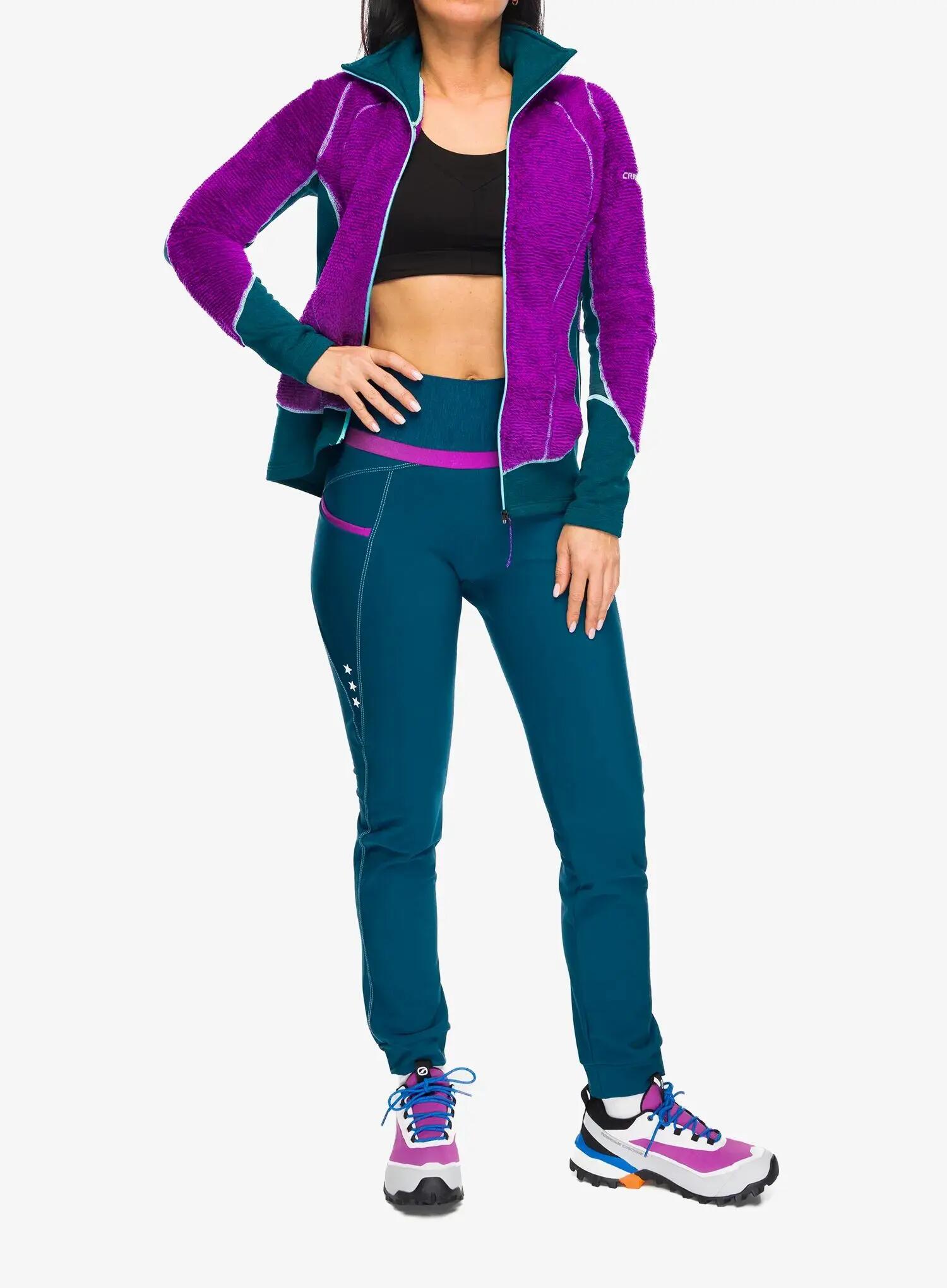 Bluza damska rozpinana Crazy Pull Exit Extrafleece 5/7