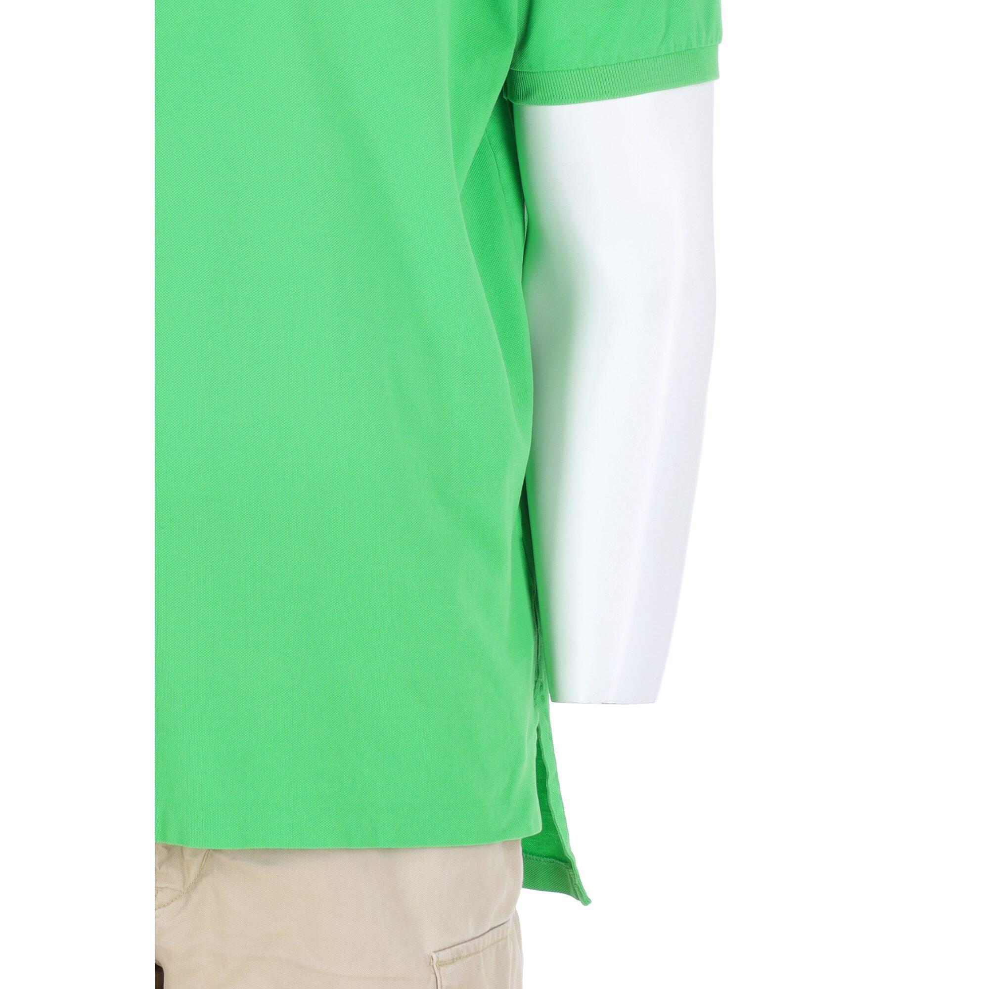 Polo maniche corte uomo verde fluo Polo Ralph Lauren 7/7