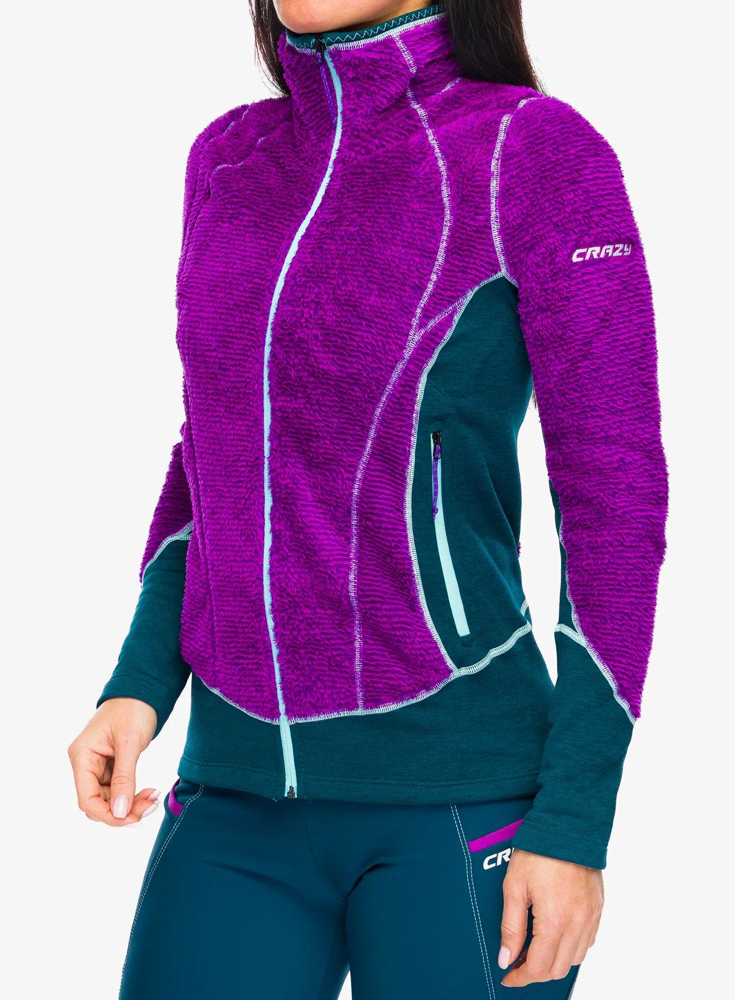 Bluza damska rozpinana Crazy Pull Exit Extrafleece 6/7