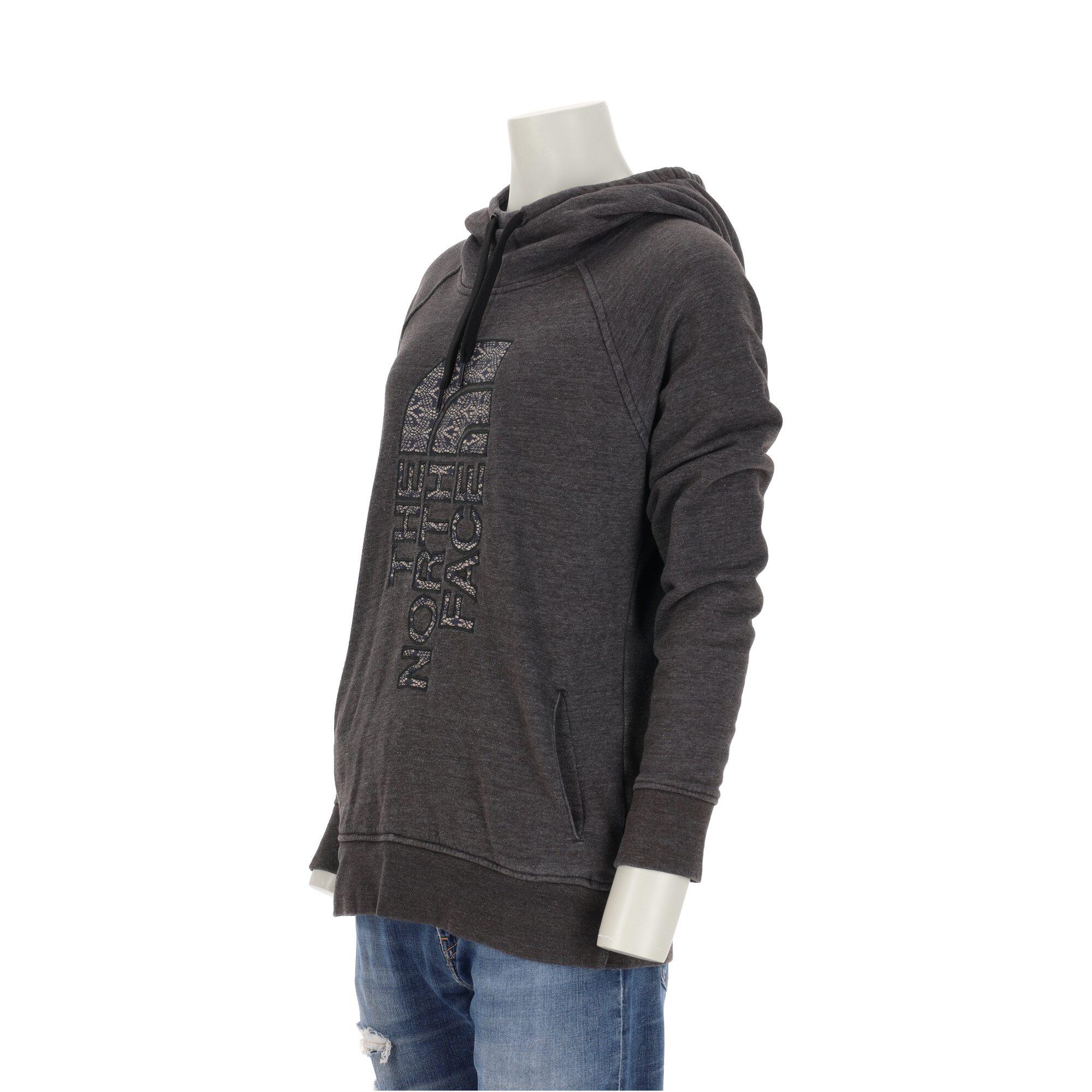 Second hand - Felpa con cappuccio donna The North Face grigia - Stato eccellente 4/7