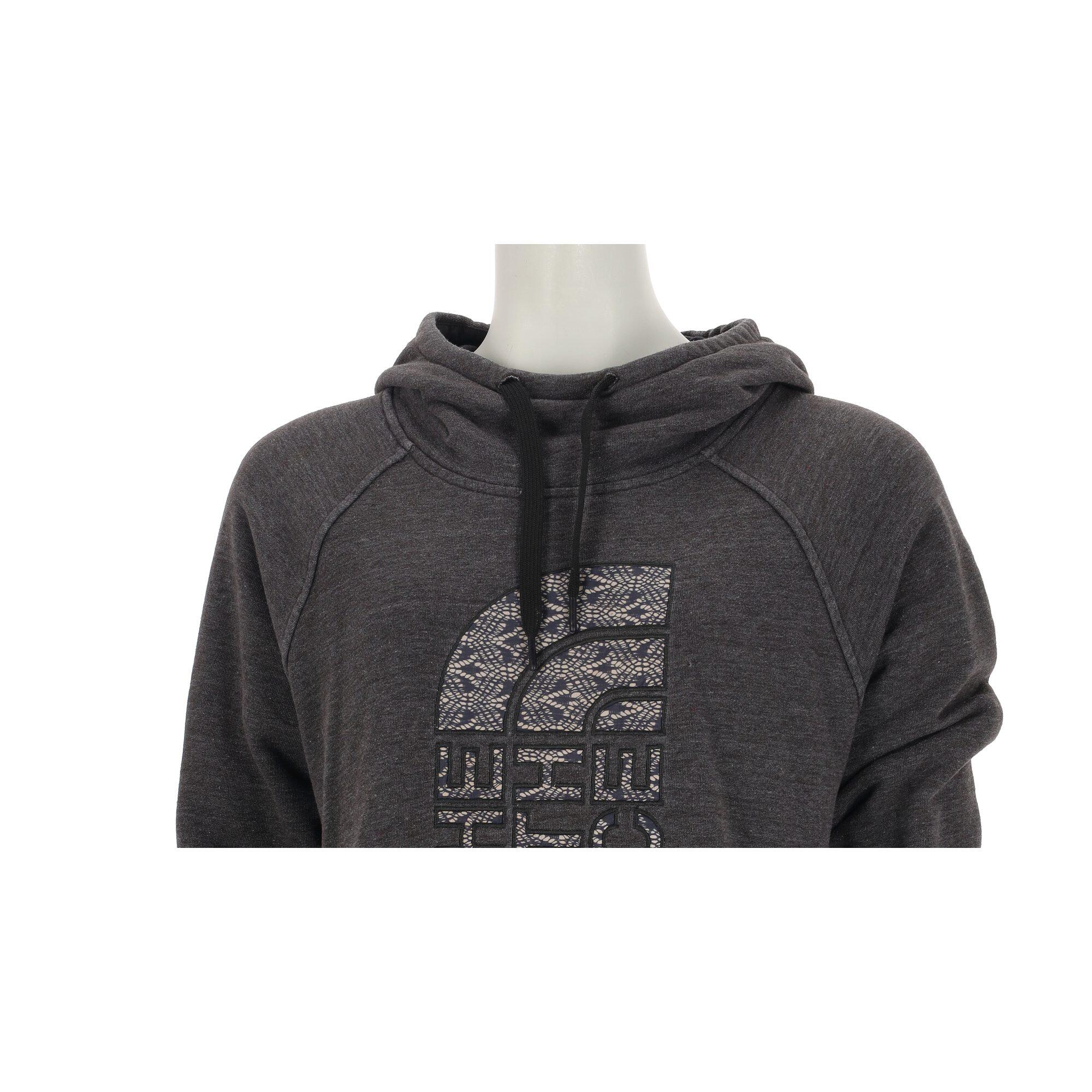 Second hand - Felpa con cappuccio donna The North Face grigia - Stato eccellente 6/7