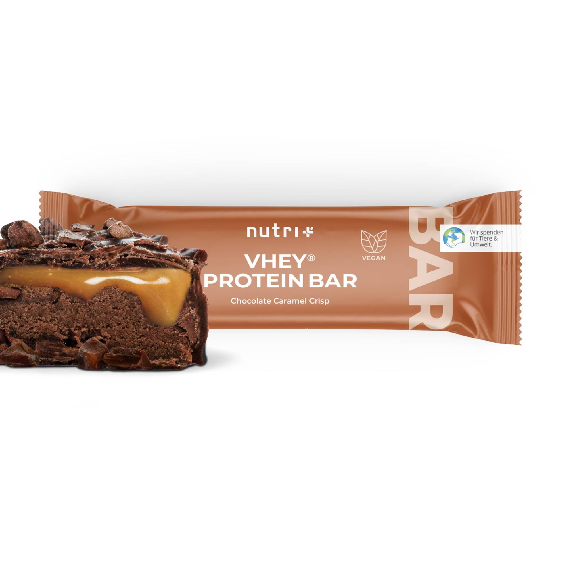 VHEY® Protein Bar Riegel - Chocolate Caramel Crisp 12er-Box 2/6