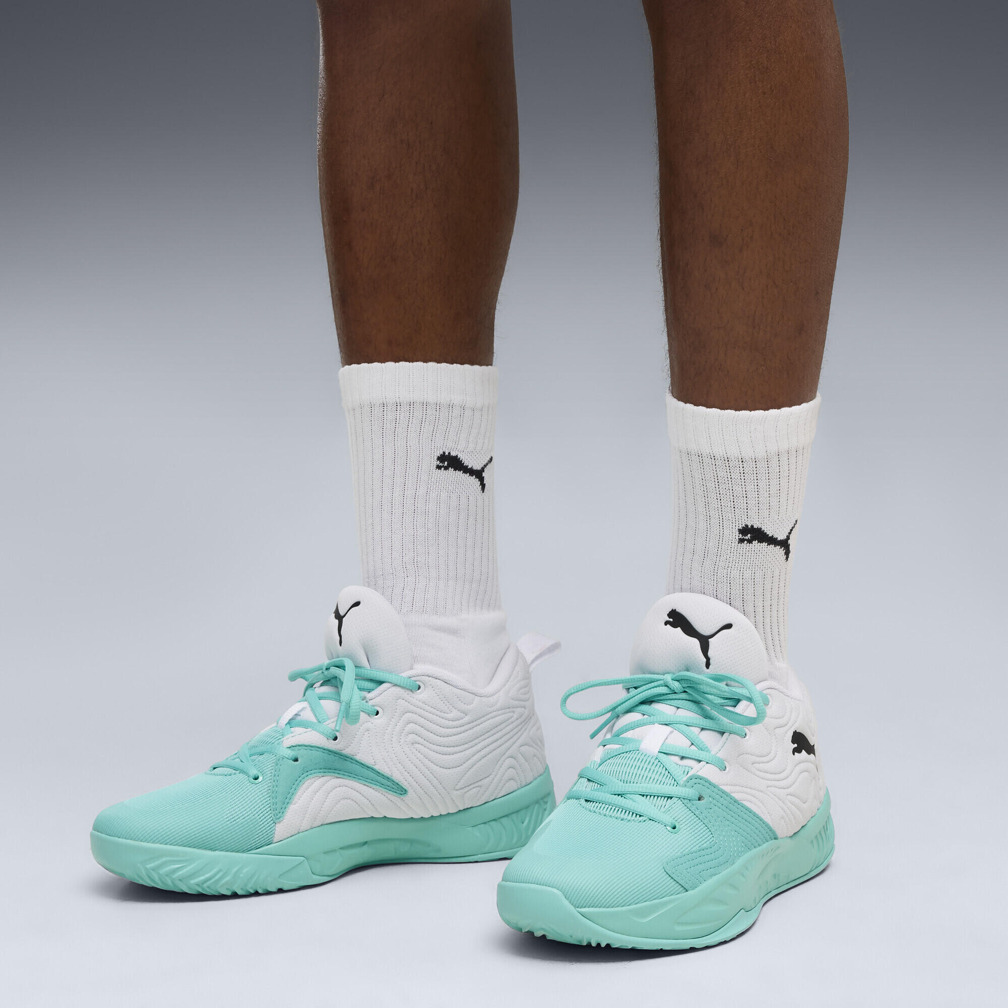 Chaussures de basketball mi-hautes Court Pro 3 Unisexe PUMA 2/7