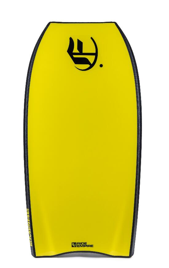 Empire DUO PE Bodyboard Zwart/Geel 42 3/3