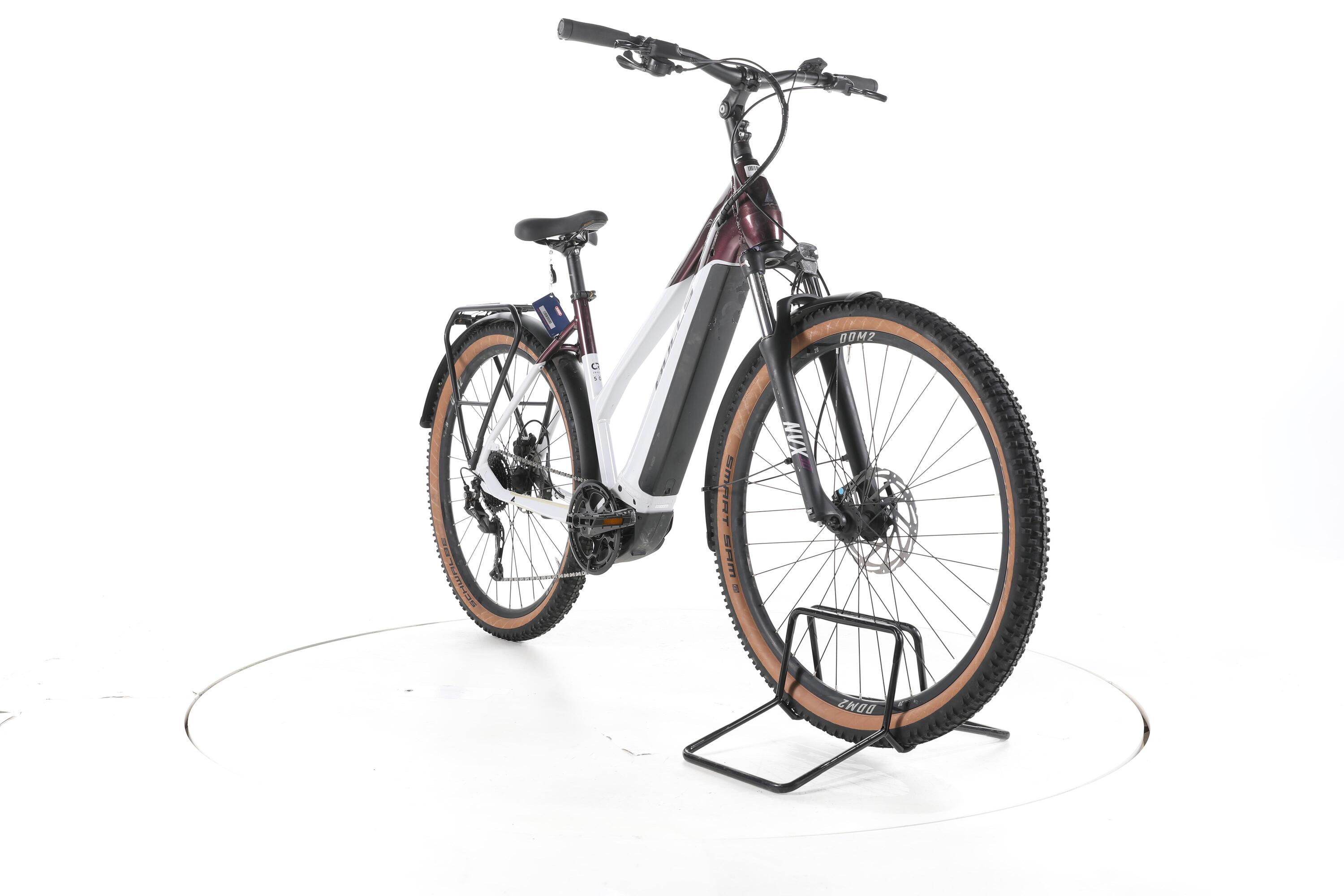 Reconditionné - Bulls Cross EVO,berry /gray,50 Trekking E-Bike - Très Bon 3/7
