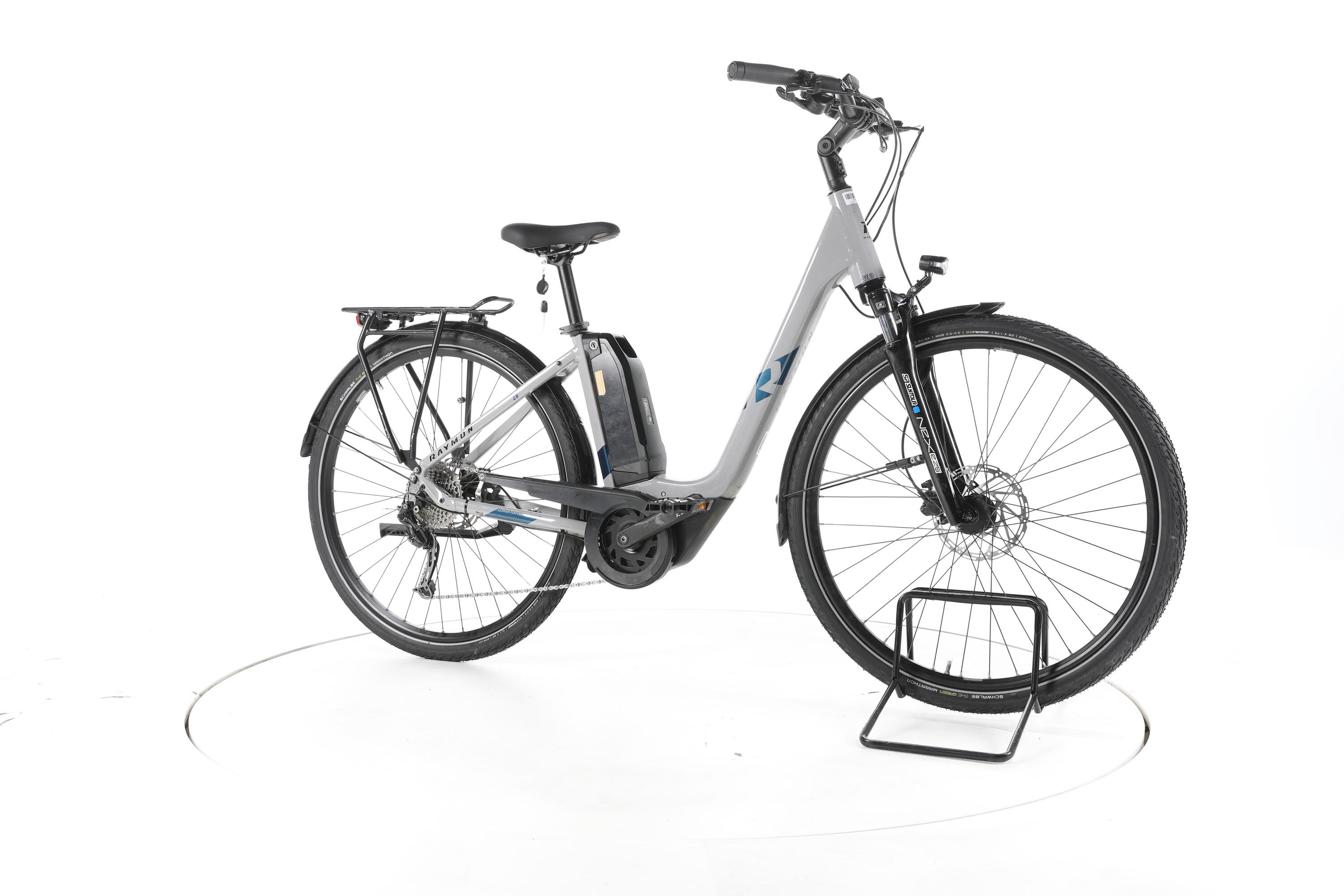Tweedehands - R Raymon CityRay E 3.0 Trekking E-Bike Lage instap - Goed 2/7
