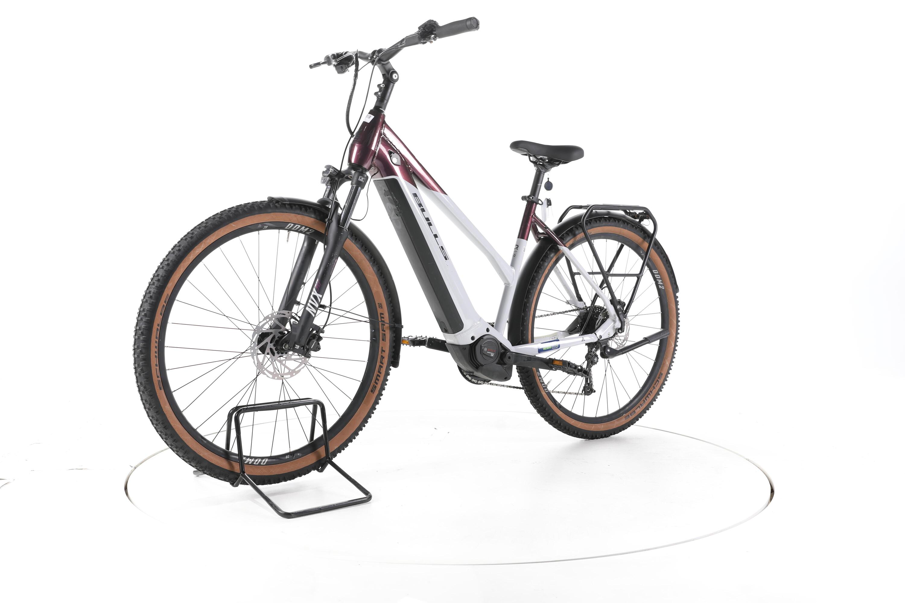Reconditionné - Bulls Cross EVO,berry /gray,50 Trekking E-Bike - Très Bon 5/7