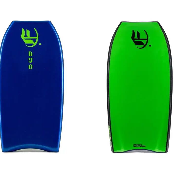 Empire DUO PE Bodyboard, Dark Blue/Green, Size 41