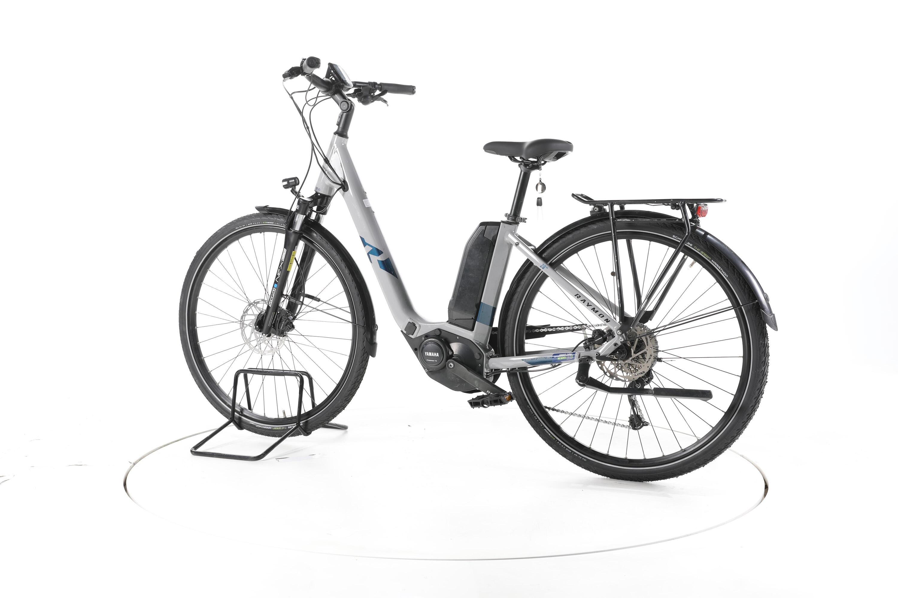 Tweedehands - R Raymon CityRay E 3.0 Trekking E-Bike Lage instap - Goed 7/7