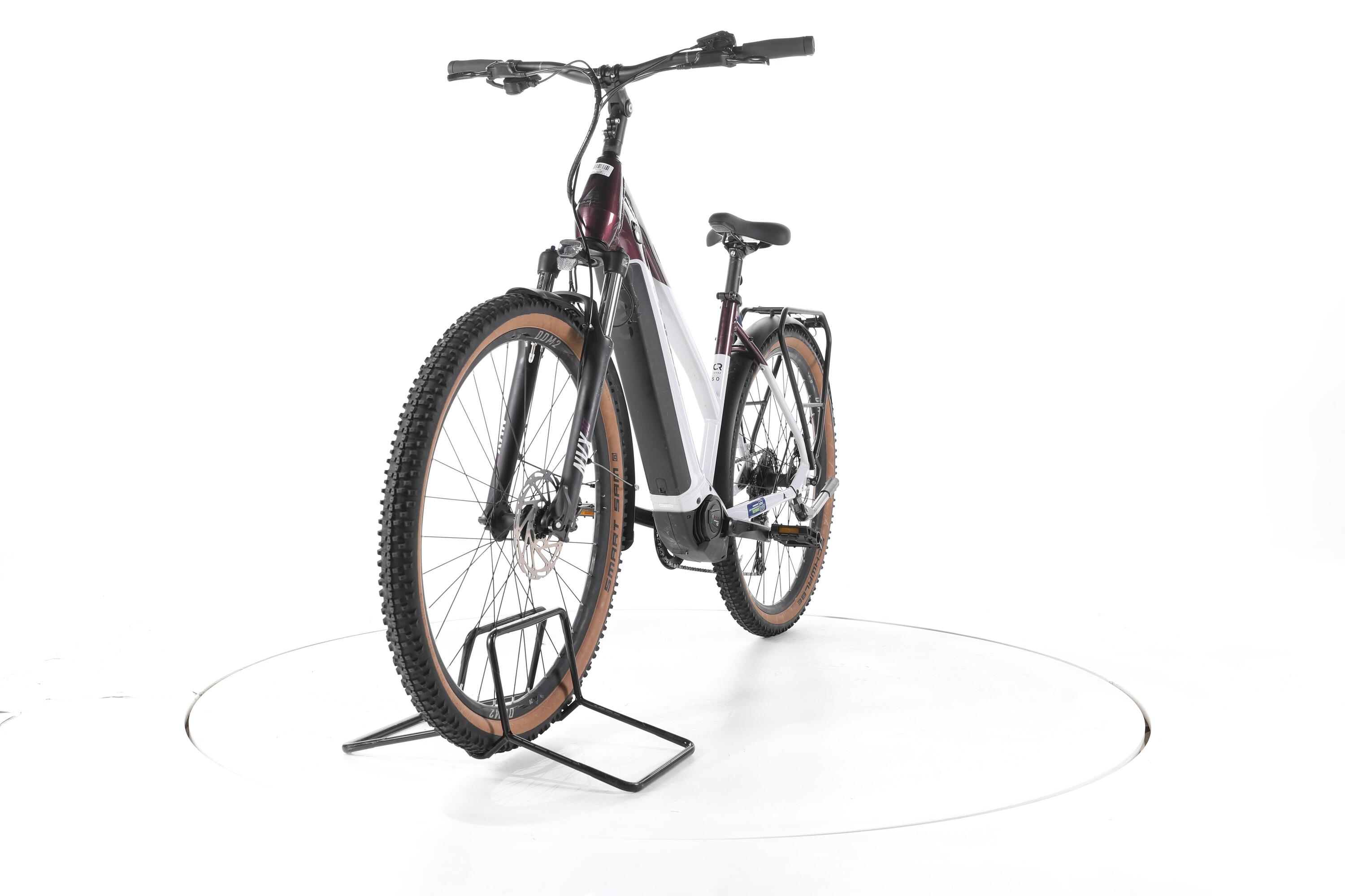 Reconditionné - Bulls Cross EVO,berry /gray,50 Trekking E-Bike - Très Bon 4/7