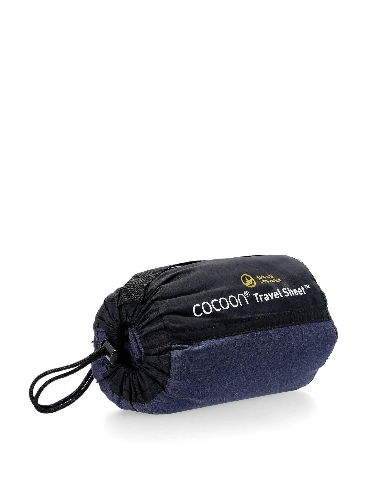 Wkładka do śpiwora Cocoon TravelSheet - Silk/Cotton - tuareg 3/4